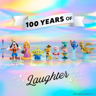 Foto 2 | Figura De Juguete Just Play Disney 100 Years Of Laughter, 8 Piezas - Venta Internacional.
