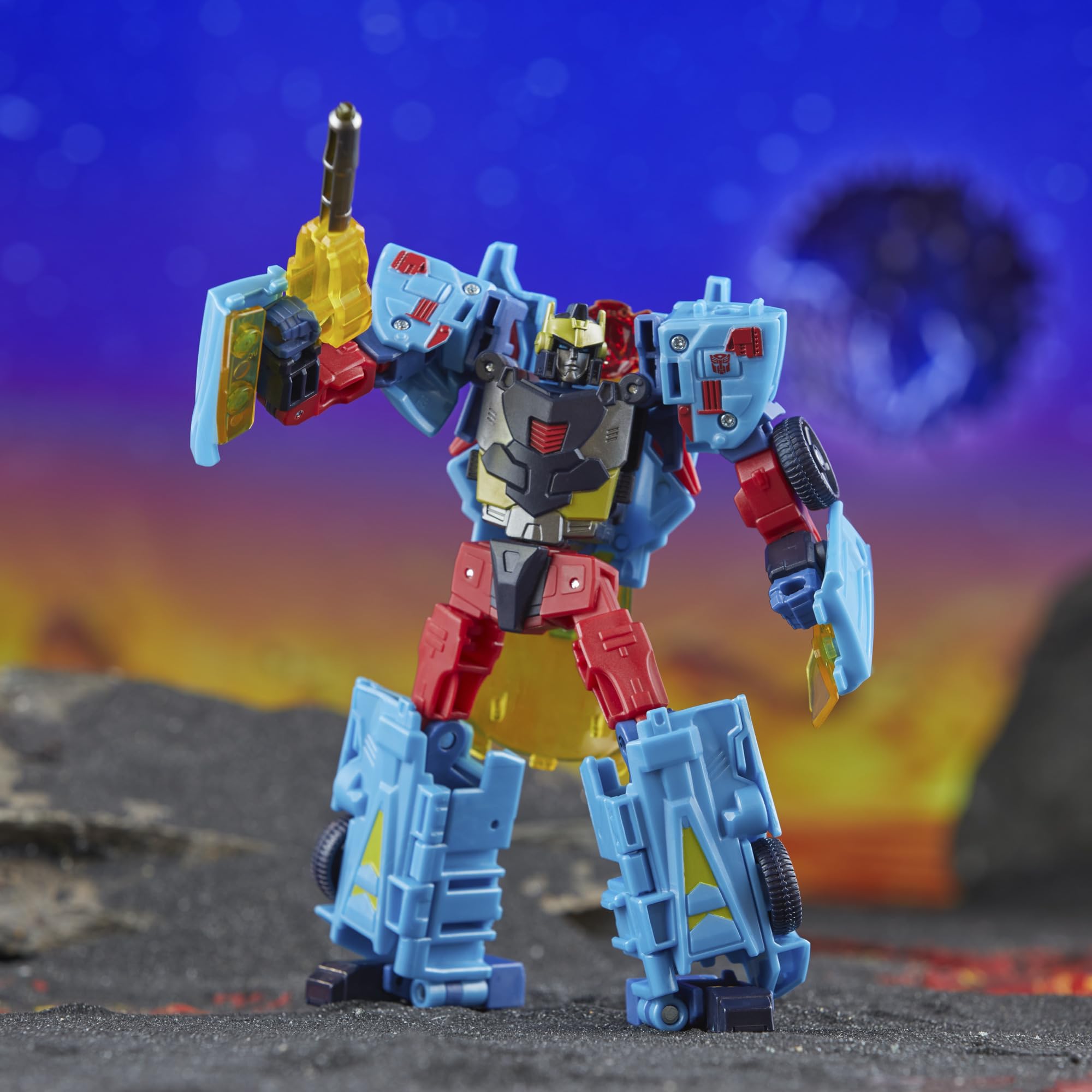 Foto 4 pulgar | Figura De Acción Transformers Legacy United Deluxe Hot Shot - Venta Internacional.