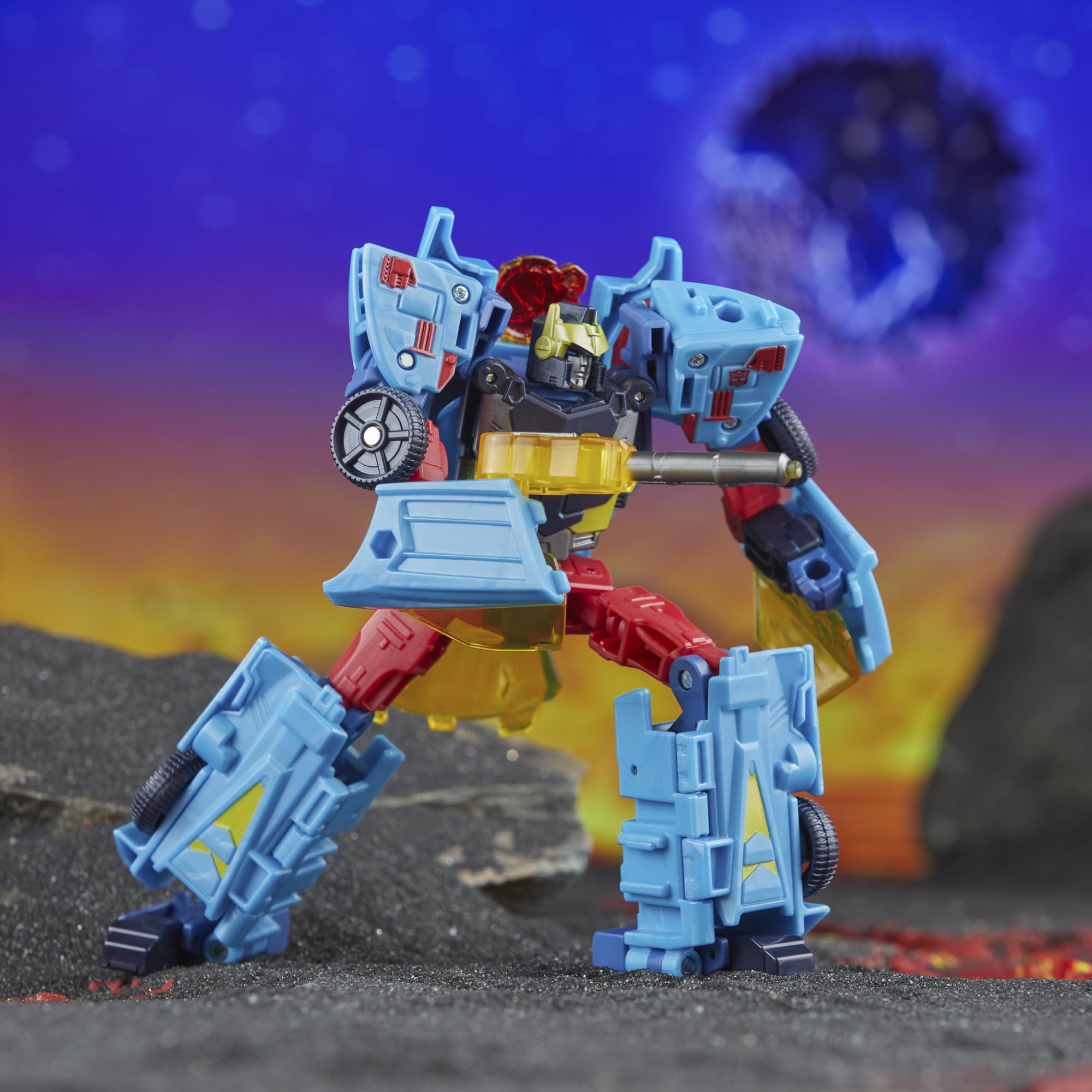 Foto 6 pulgar | Figura De Acción Transformers Legacy United Deluxe Hot Shot - Venta Internacional.