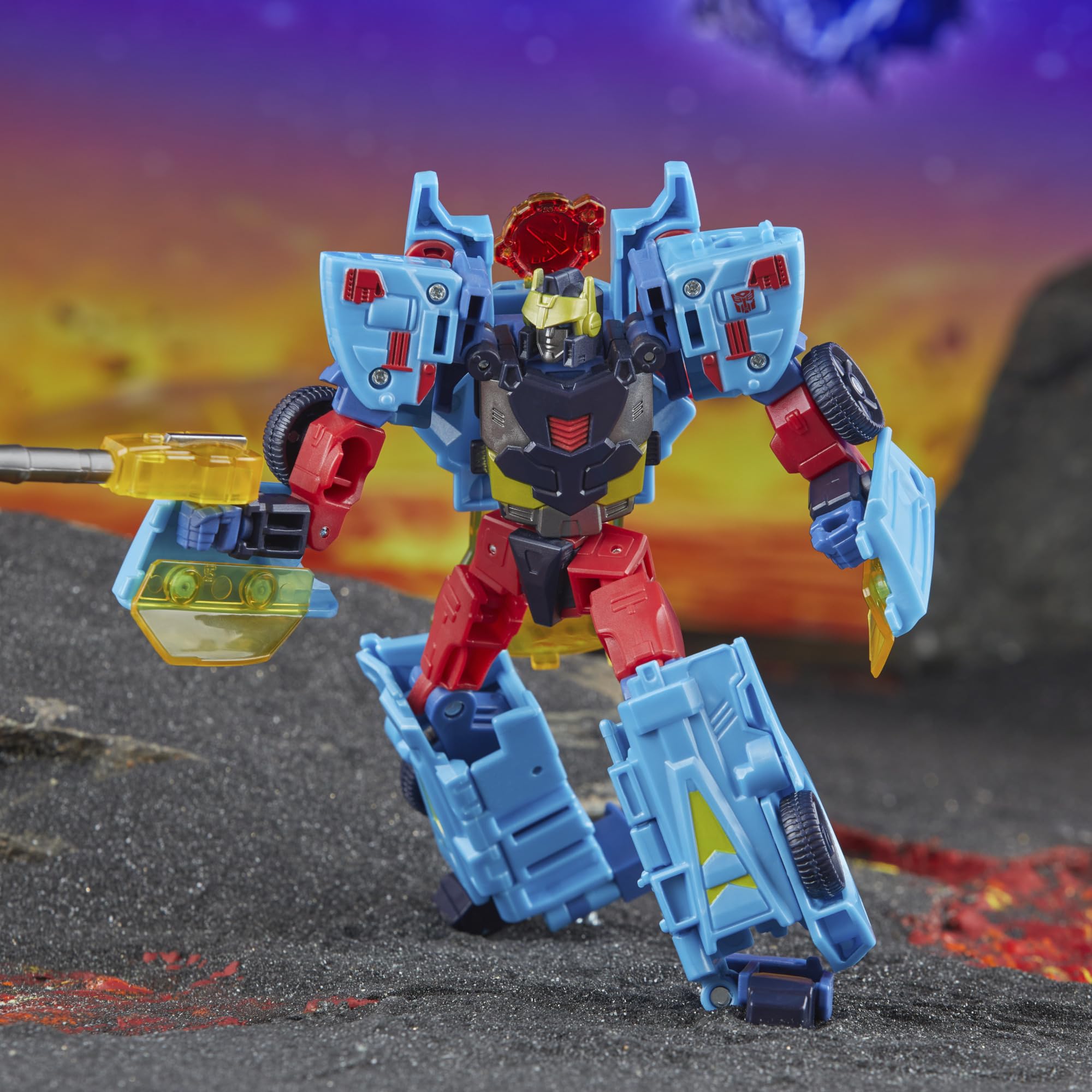 Foto 8 pulgar | Figura De Acción Transformers Legacy United Deluxe Hot Shot - Venta Internacional.