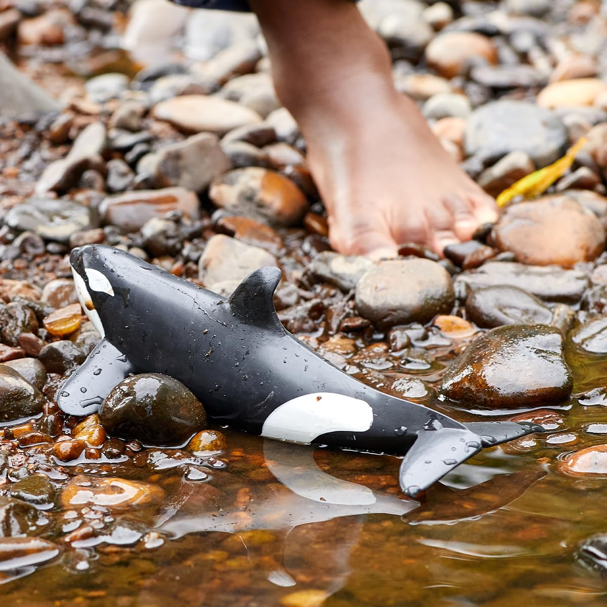 Foto 2 | Figura De Animal Schleich Wild Life Killer Whale Para Niños De 3 Años O Más - Venta Internacional.
