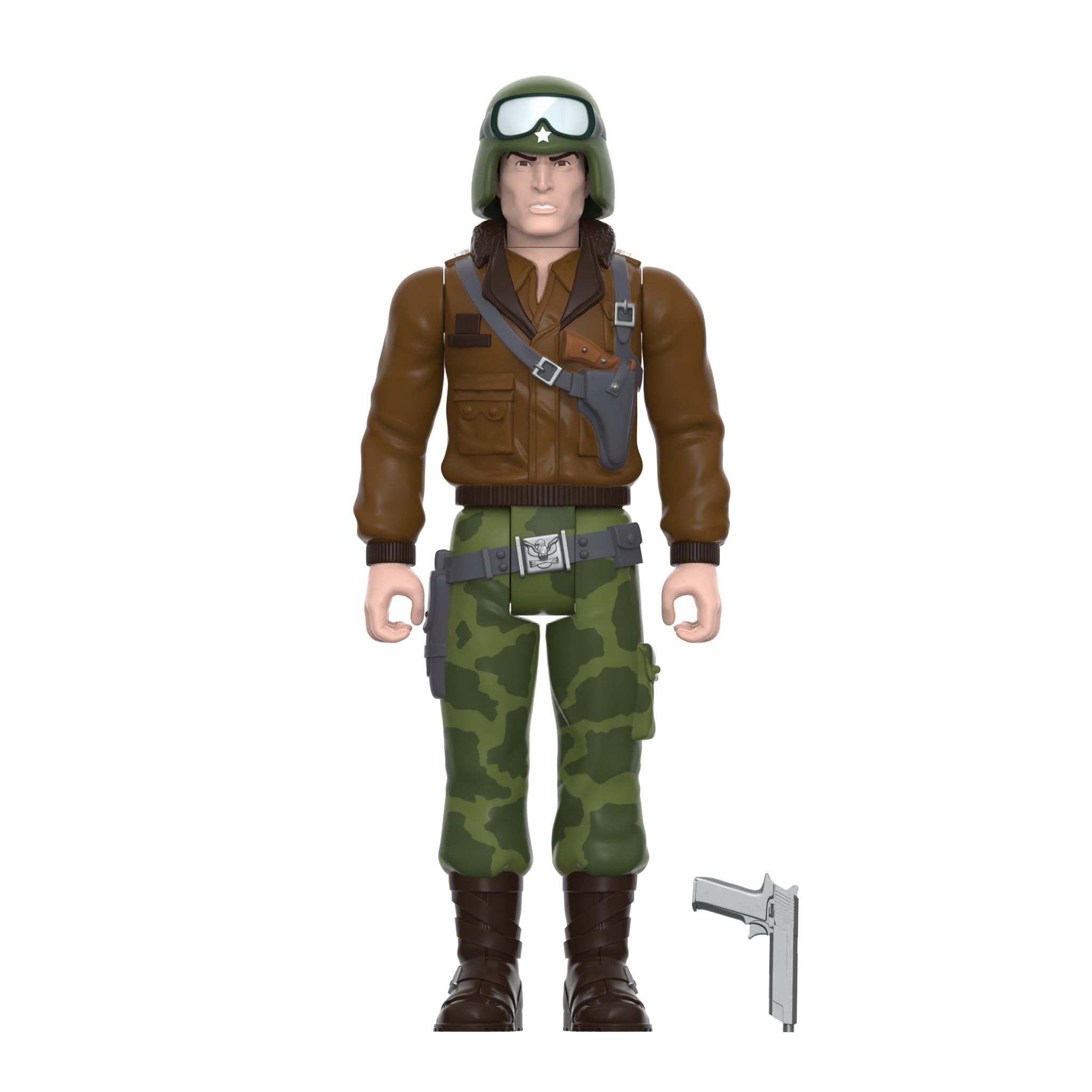 Foto 2 | Figura De Acción Super7 G.i. Joe General Hawk De 9,5 Cm Con Accesorio - Venta Internacional.
