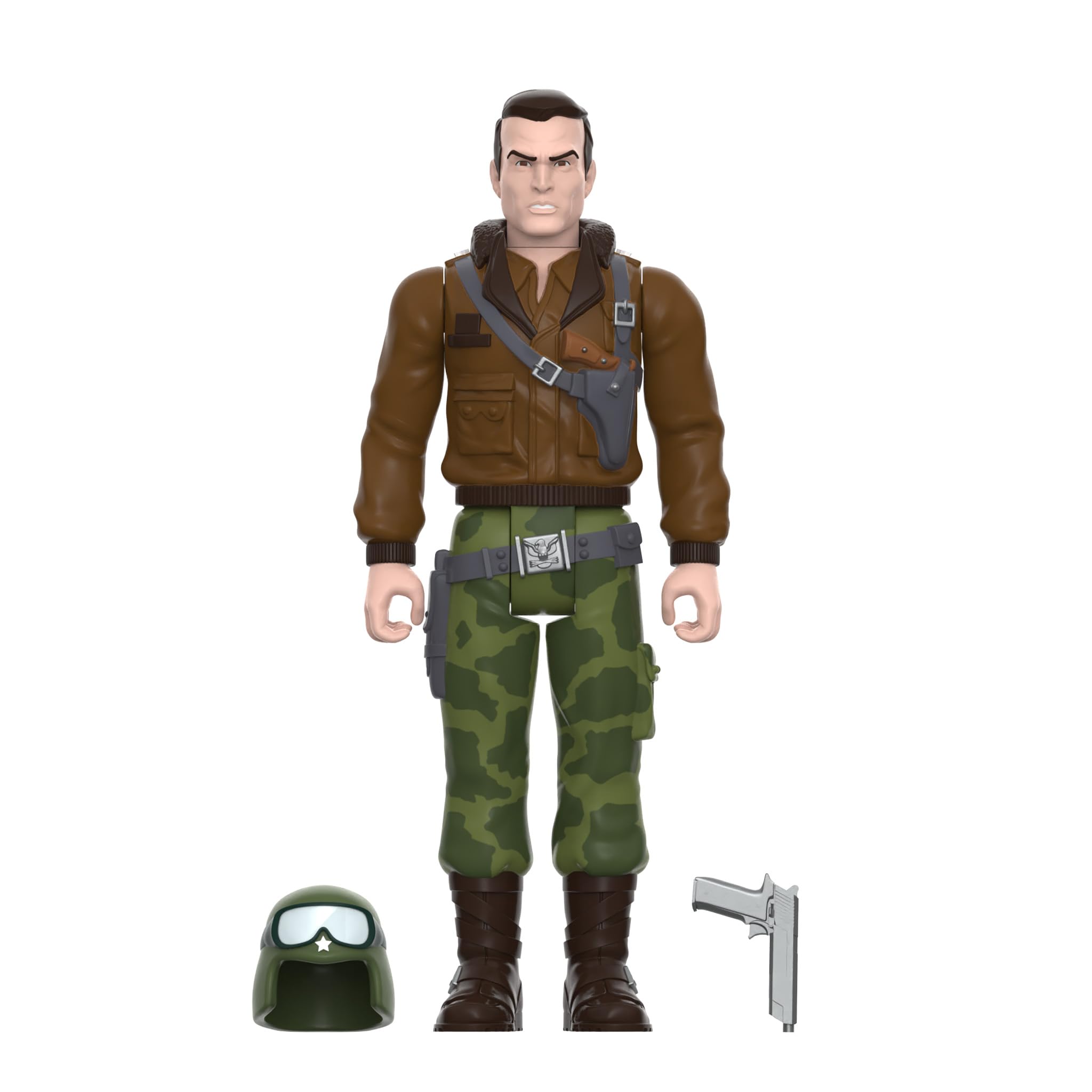 Foto 3 | Figura De Acción Super7 G.i. Joe General Hawk De 9,5 Cm Con Accesorio - Venta Internacional.