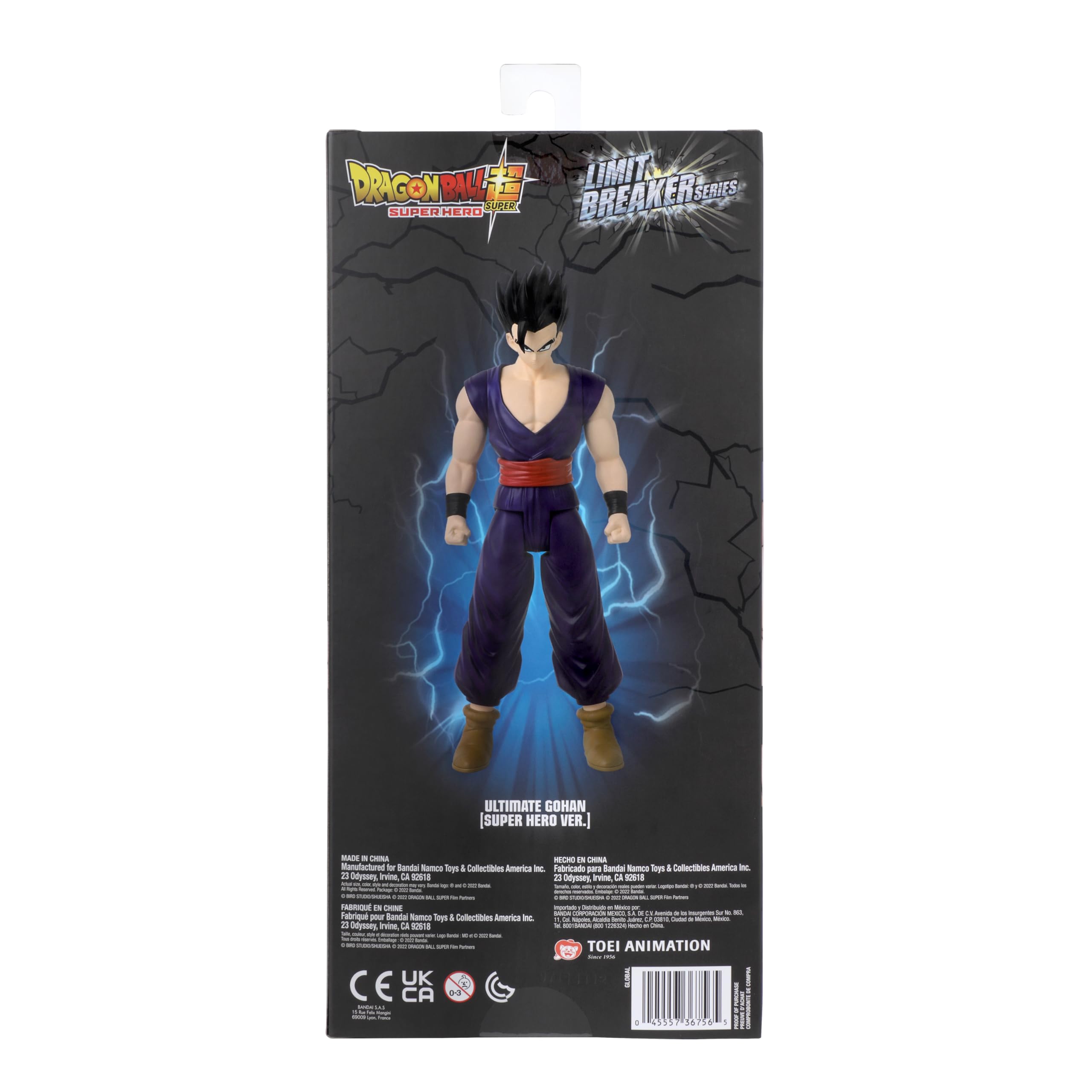 Foto 7 pulgar | Figura De Acción Bandai Namco Dragon Ball Super Ultimate Gohan - Venta Internacional.