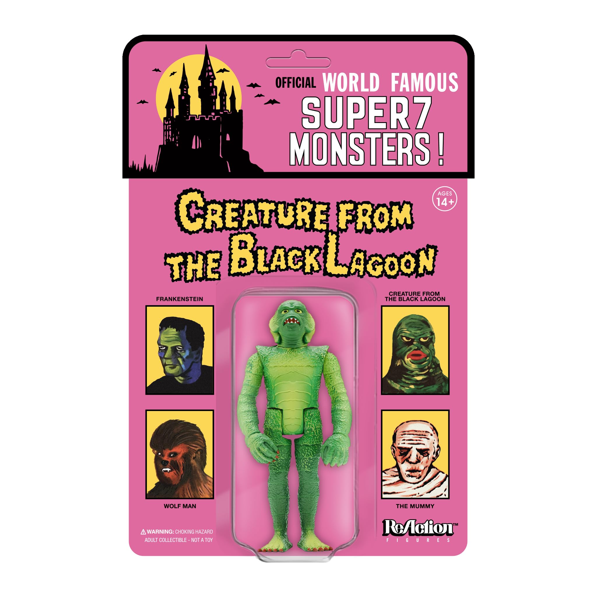 Foto 2 pulgar | Figura De Acción Super7 Universal Monsters Creature 9,5 Cm - Venta Internacional.