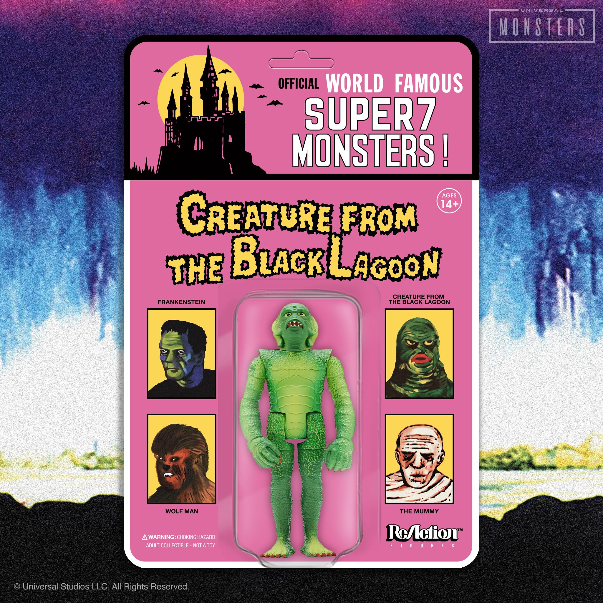Foto 6 pulgar | Figura De Acción Super7 Universal Monsters Creature 9,5 Cm - Venta Internacional.