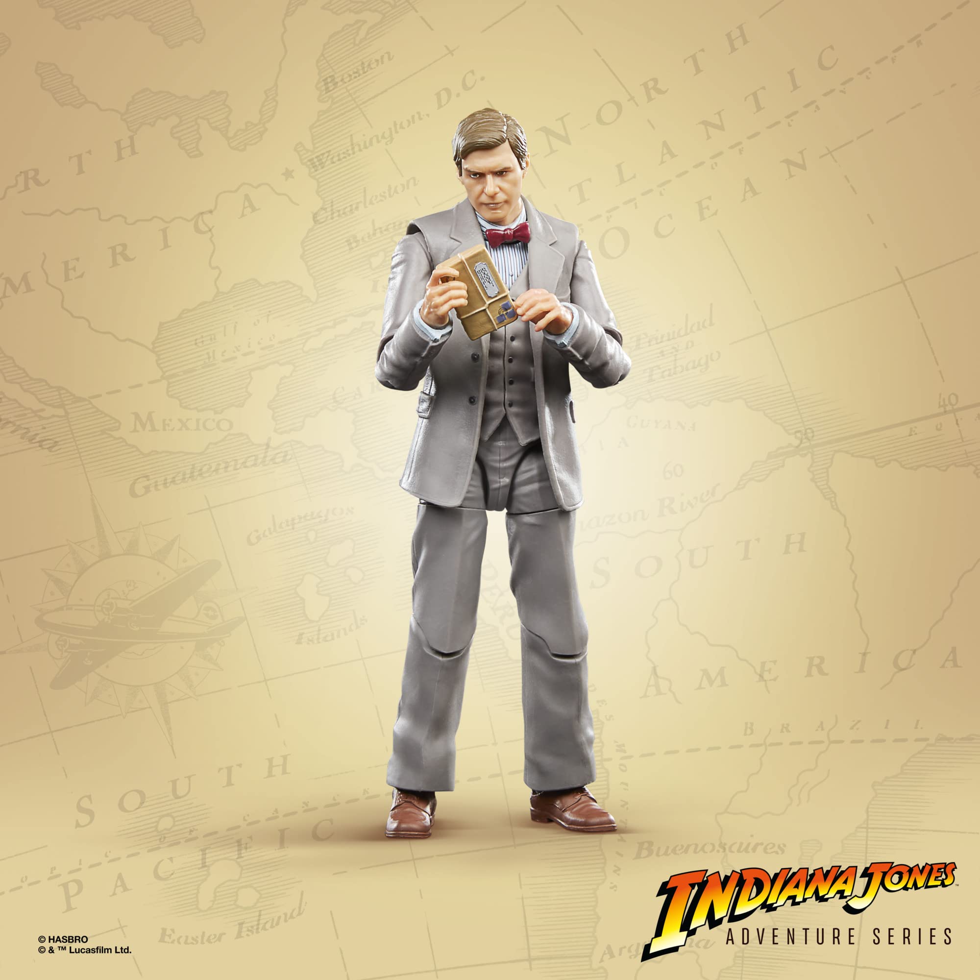 Foto 5 pulgar | Figura De Acción Hasbro Indiana Jones Adventure Series De 6 Pulgadas - Venta Internacional.