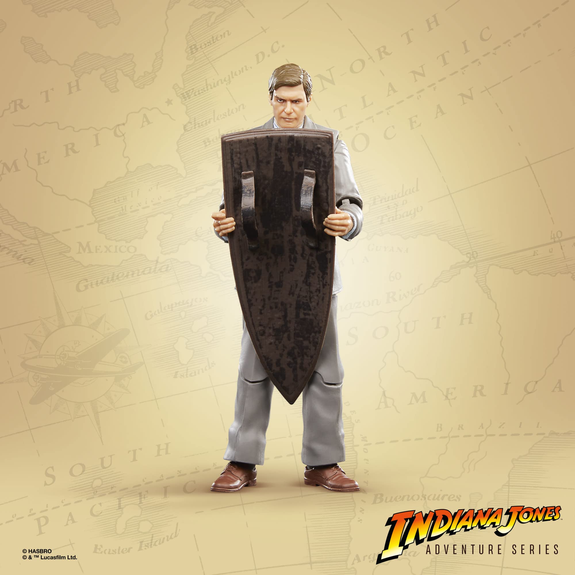 Foto 6 pulgar | Figura De Acción Hasbro Indiana Jones Adventure Series De 6 Pulgadas - Venta Internacional.