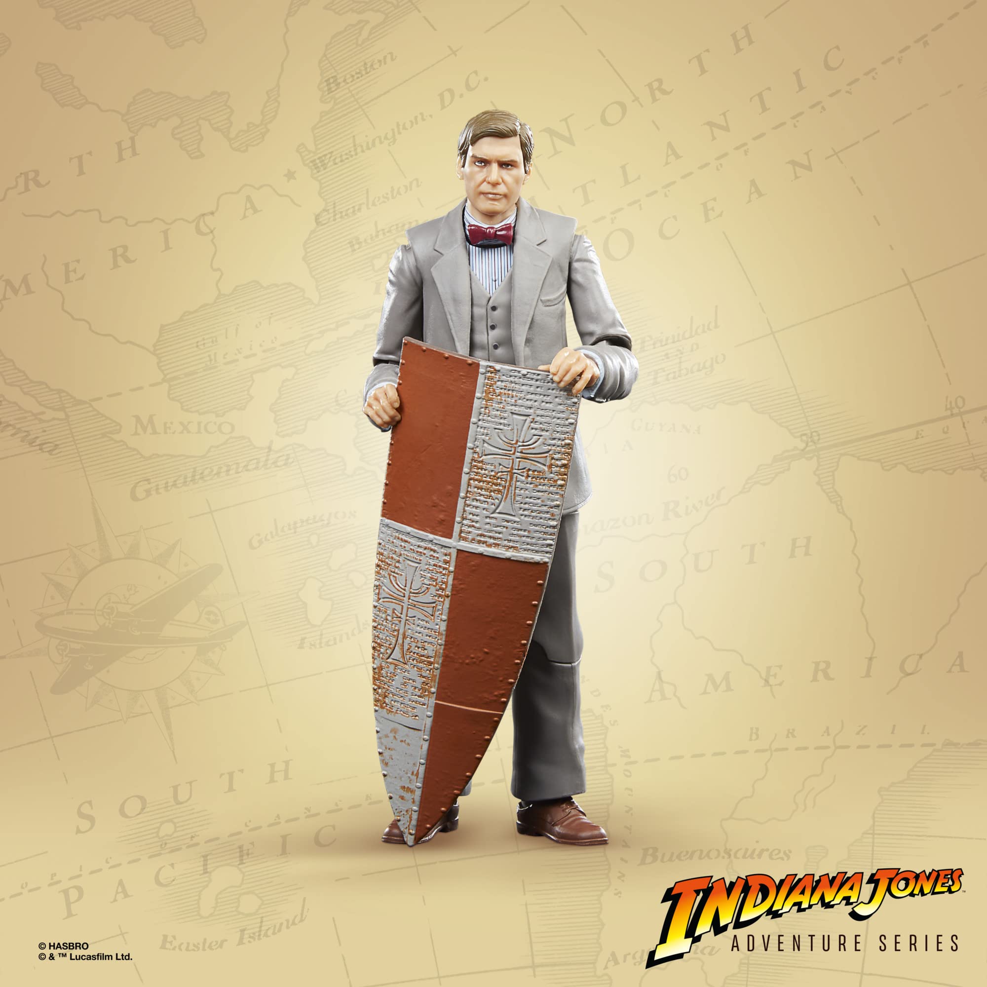 Foto 7 pulgar | Figura De Acción Hasbro Indiana Jones Adventure Series De 6 Pulgadas - Venta Internacional.