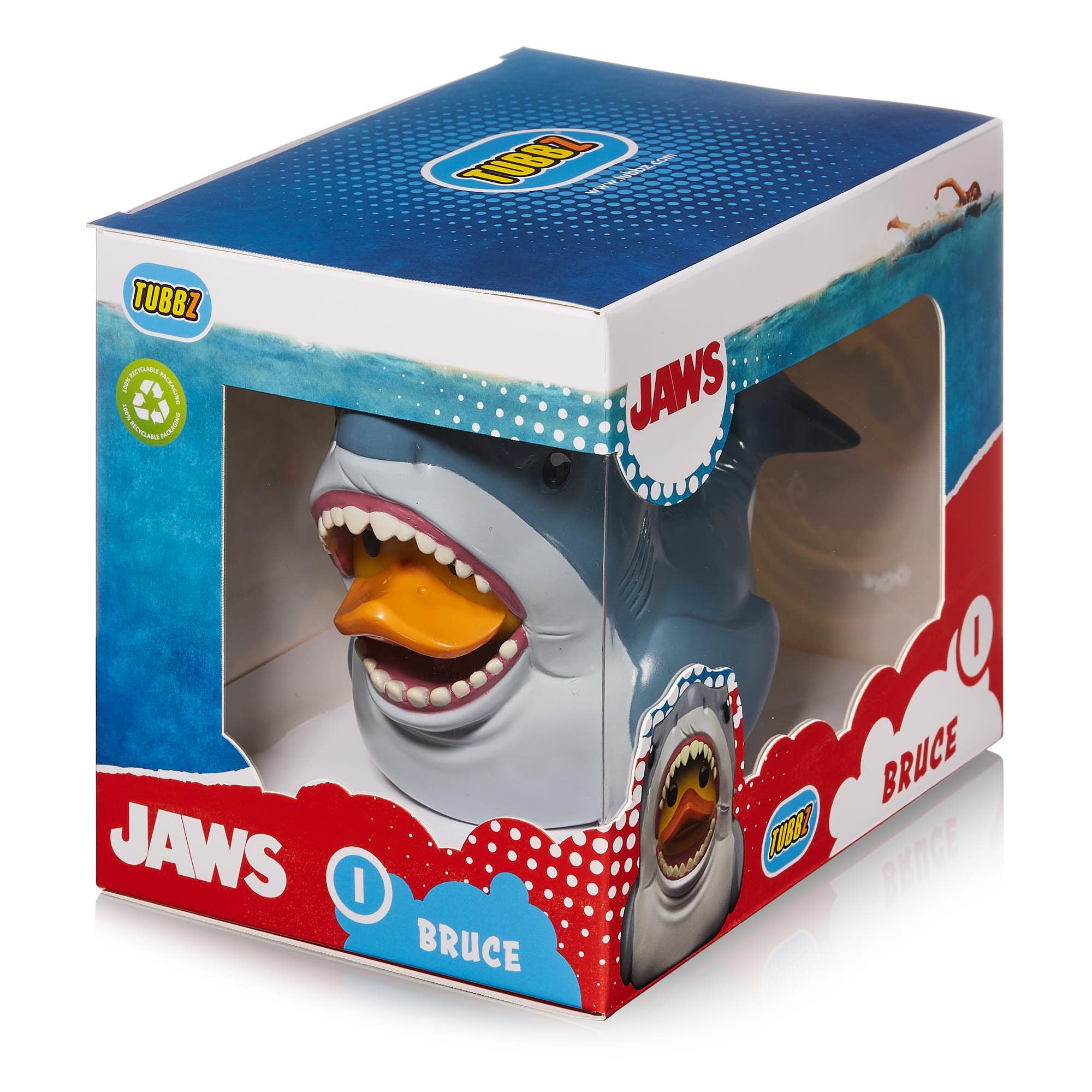 Foto 3 pulgar | Figura Coleccionable De Vinilo Con Forma De Pato De Goma Tubbz Bruce Shark - Venta Internacional.