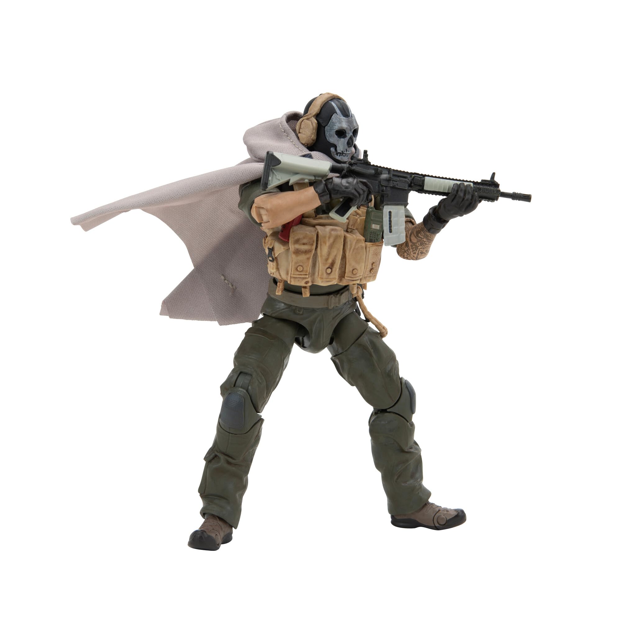 Figura De Acción Call Of Duty Ghost (jawbone) 16,5 Cm Con Accesorios - Venta Internacional.