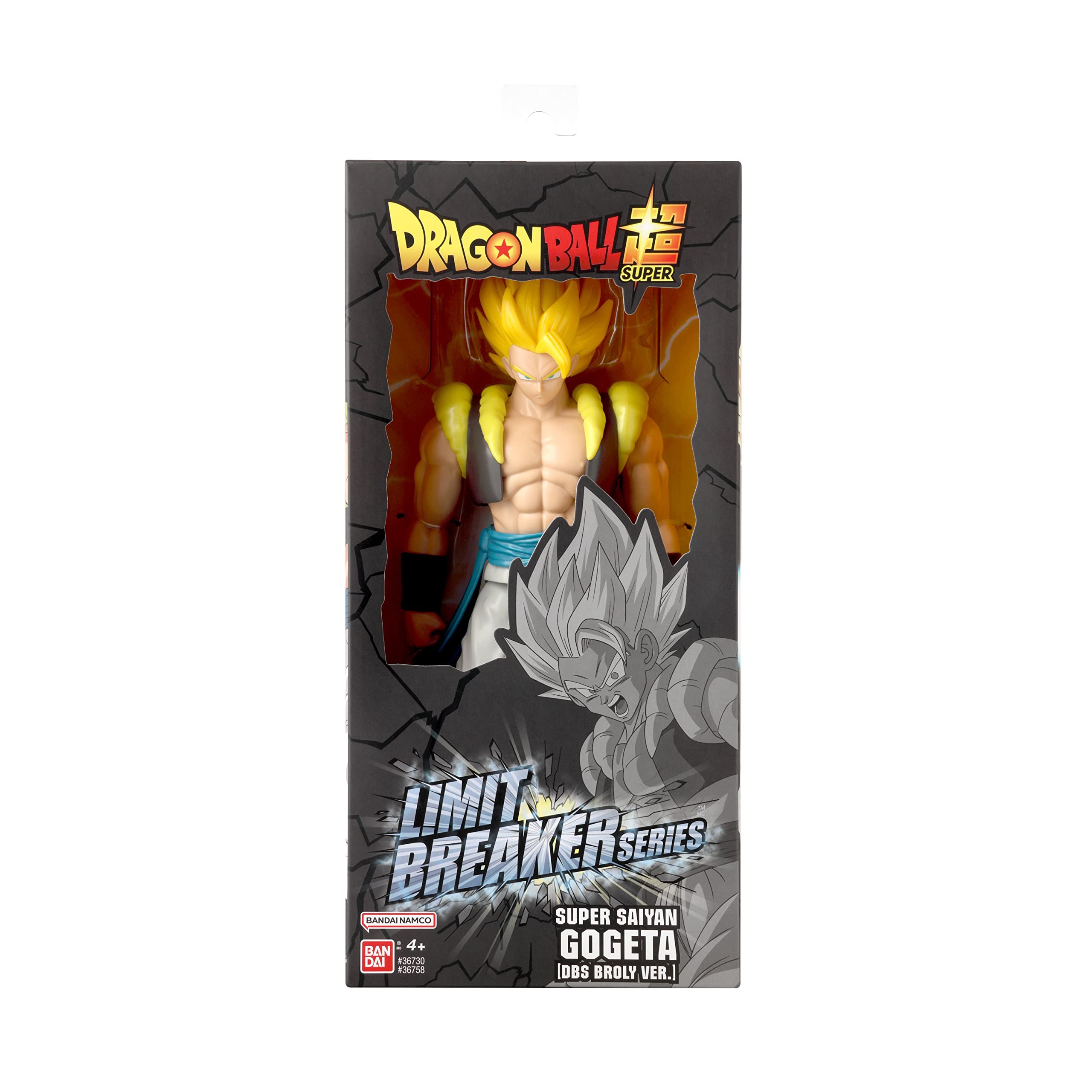 Foto 5 pulgar | Figura De Acción Dragon Ball Super Limit Breaker Gogeta 30 Cm - Venta Internacional.
