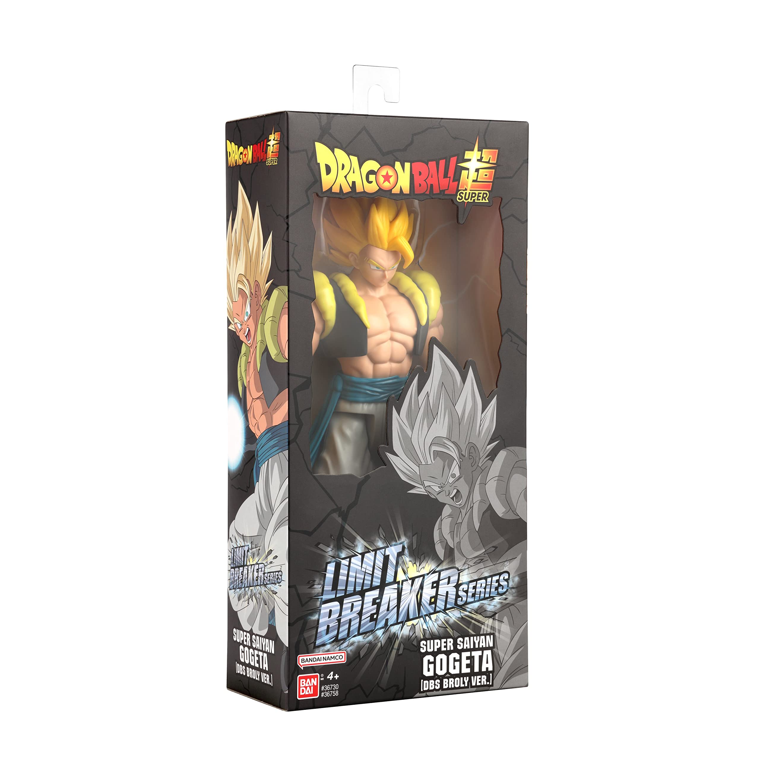 Foto 7 | Figura De Acción Dragon Ball Super Limit Breaker Gogeta 30 Cm - Venta Internacional.
