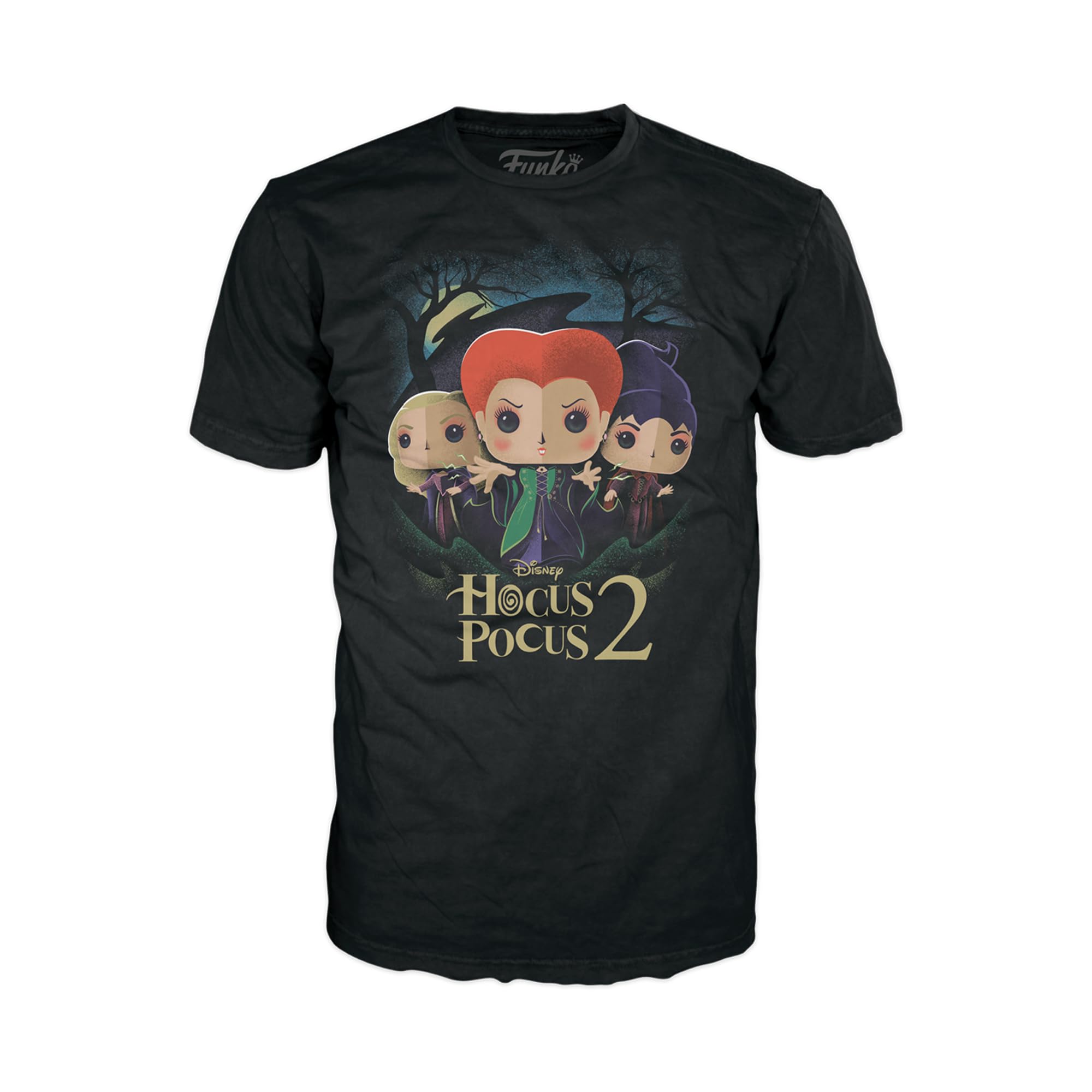 Foto 2 pulgar | Camiseta Funko Pop! Hocus Pocus 2 Las Hermanas Sanderson Xl - Venta Internacional.