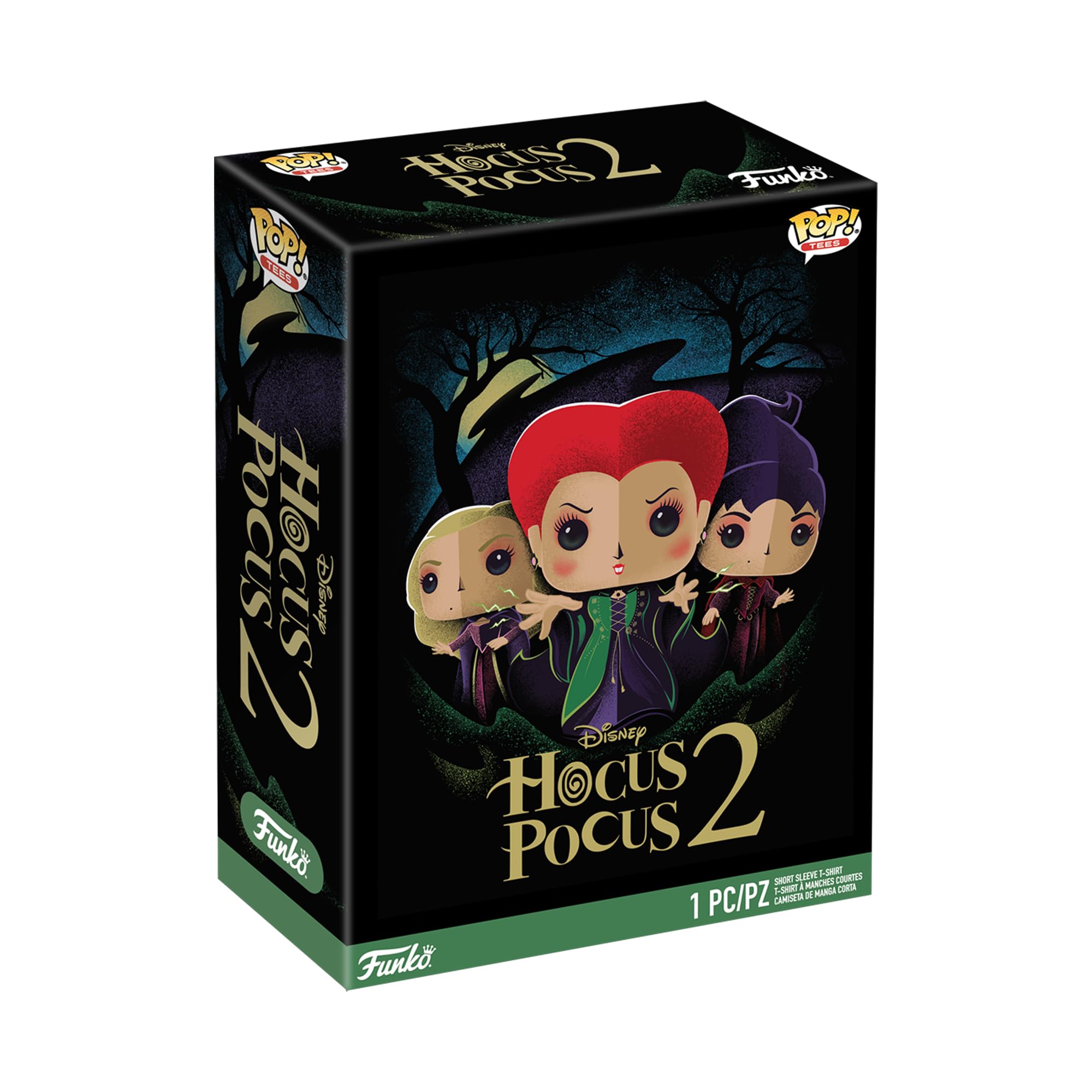 Foto 3 pulgar | Camiseta Funko Pop! Hocus Pocus 2 Las Hermanas Sanderson Xl - Venta Internacional.