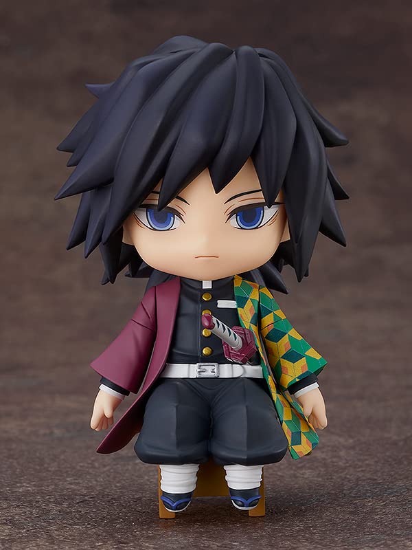 Foto 3 pulgar | Figura De Acción Good Smile Demon Slayer Giyu Tomioka Nendoroid Swacchao! - Venta Internacional.