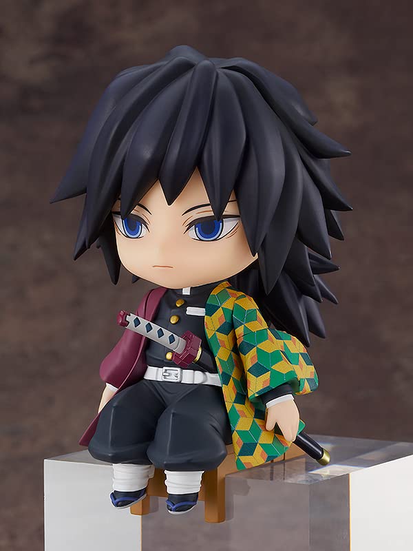 Foto 6 pulgar | Figura De Acción Good Smile Demon Slayer Giyu Tomioka Nendoroid Swacchao! - Venta Internacional.