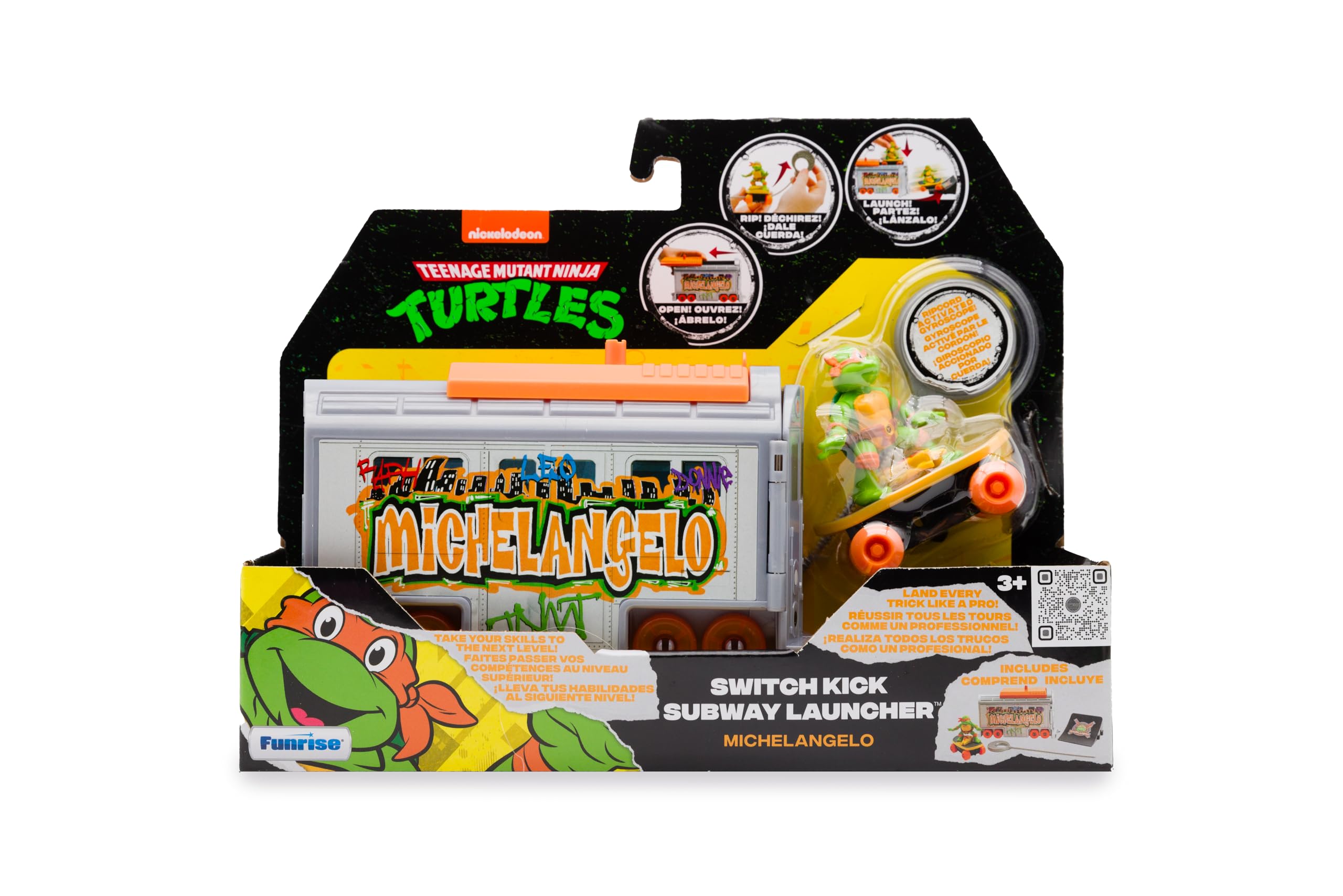 Foto 5 pulgar | Figura De Acción Teenage Mutant Ninja Turtles Michelangelo 5yo+ - Venta Internacional.