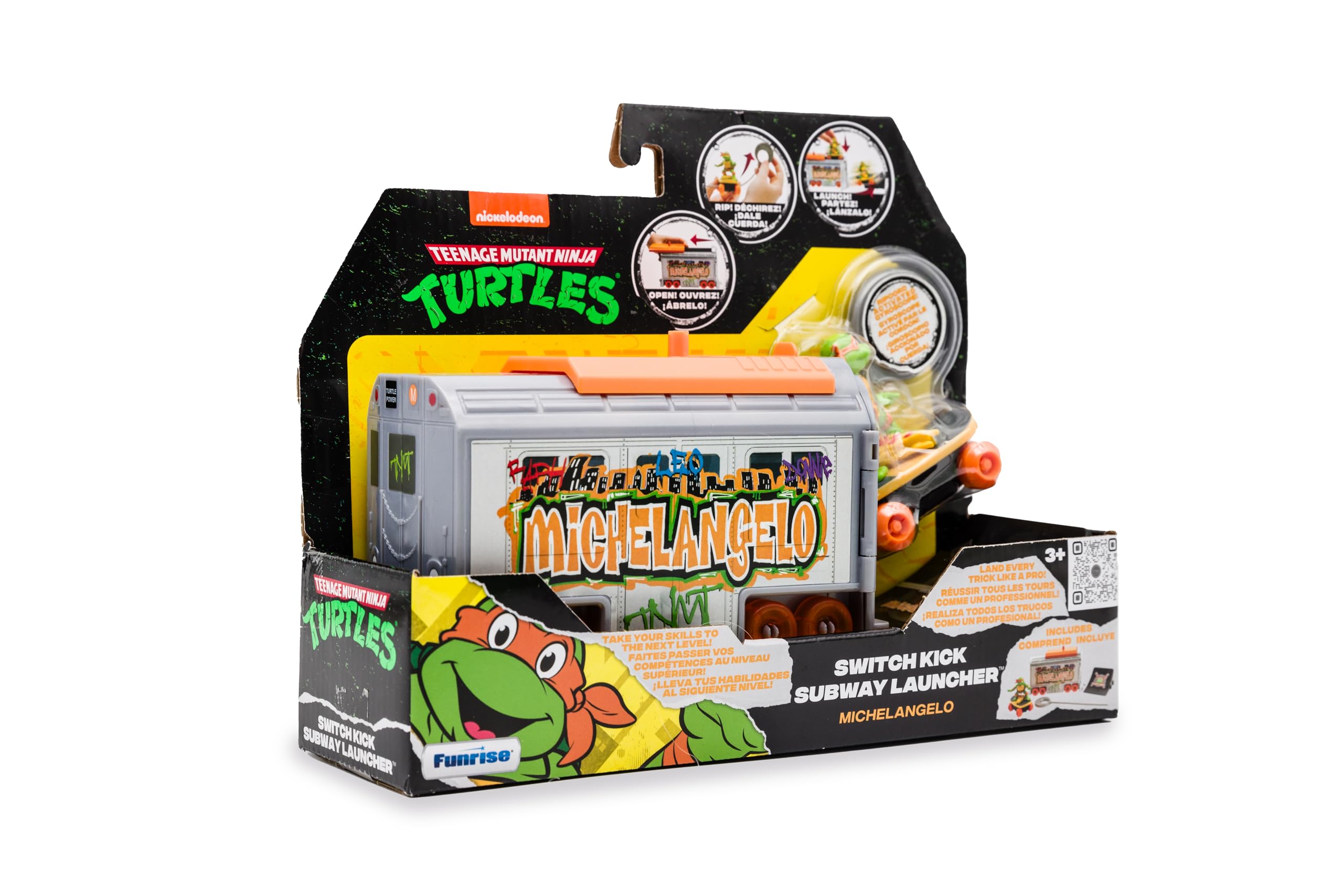 Foto 5 | Figura De Acción Teenage Mutant Ninja Turtles Michelangelo 5yo+ - Venta Internacional.