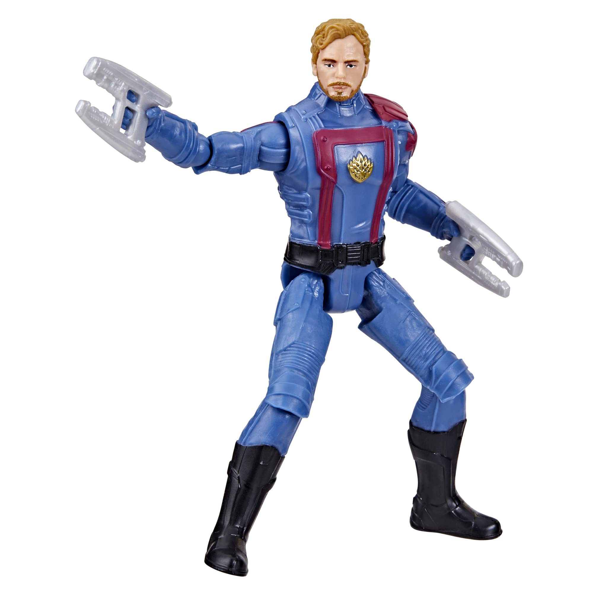 Foto 3 pulgar | Figura De Acción Marvel Epic Hero Series Guardians Star-lord - Venta Internacional.
