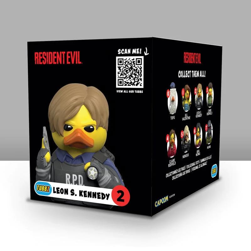 Foto 6 pulgar | Figura Coleccionable De Vinilo Con Forma De Pato De Goma Tubbz Leon S. Kennedy - Venta Internacional.
