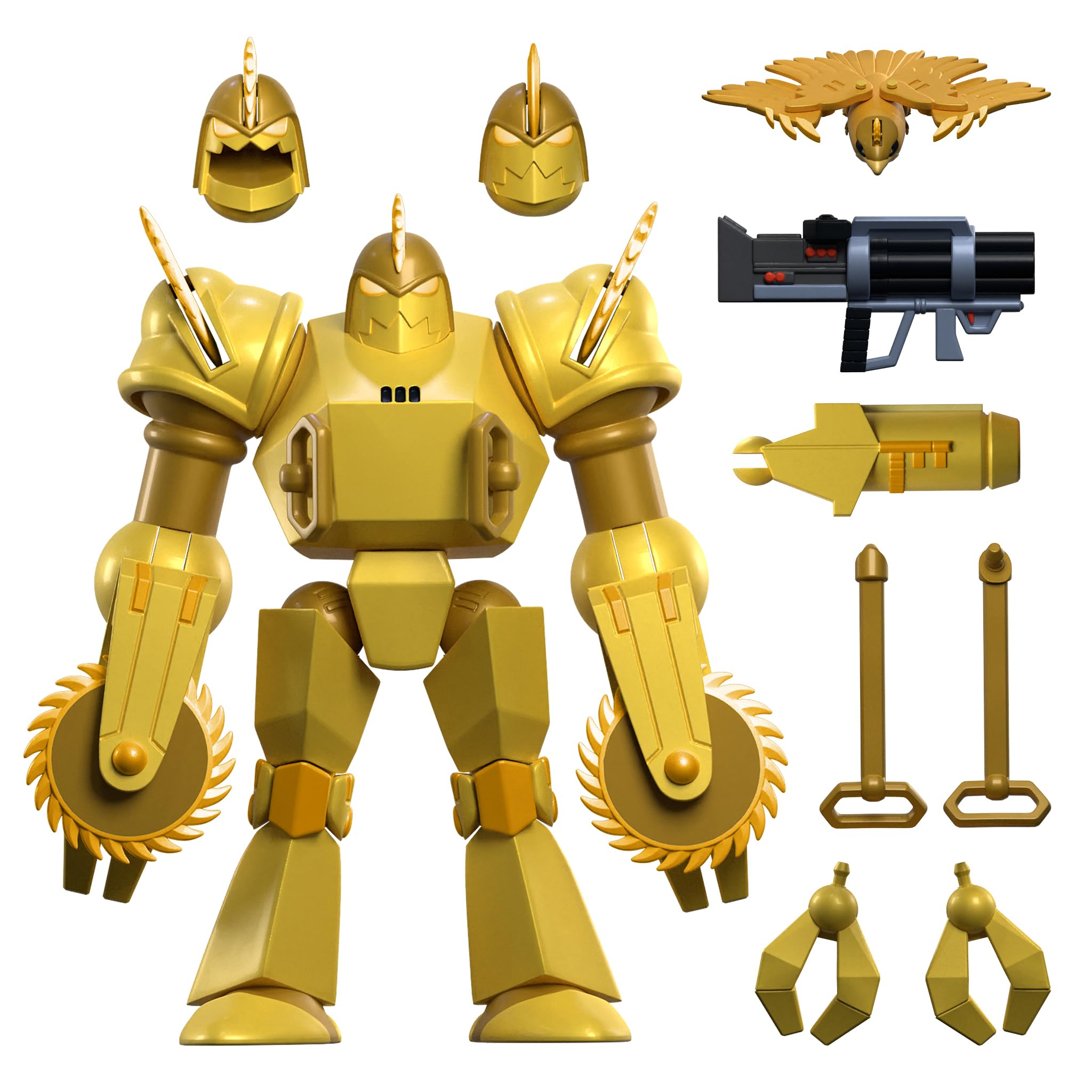 Figura De Acción Super7 Ultimates! Silverhawks Buzz-saw, 20 Cm - Venta Internacional.