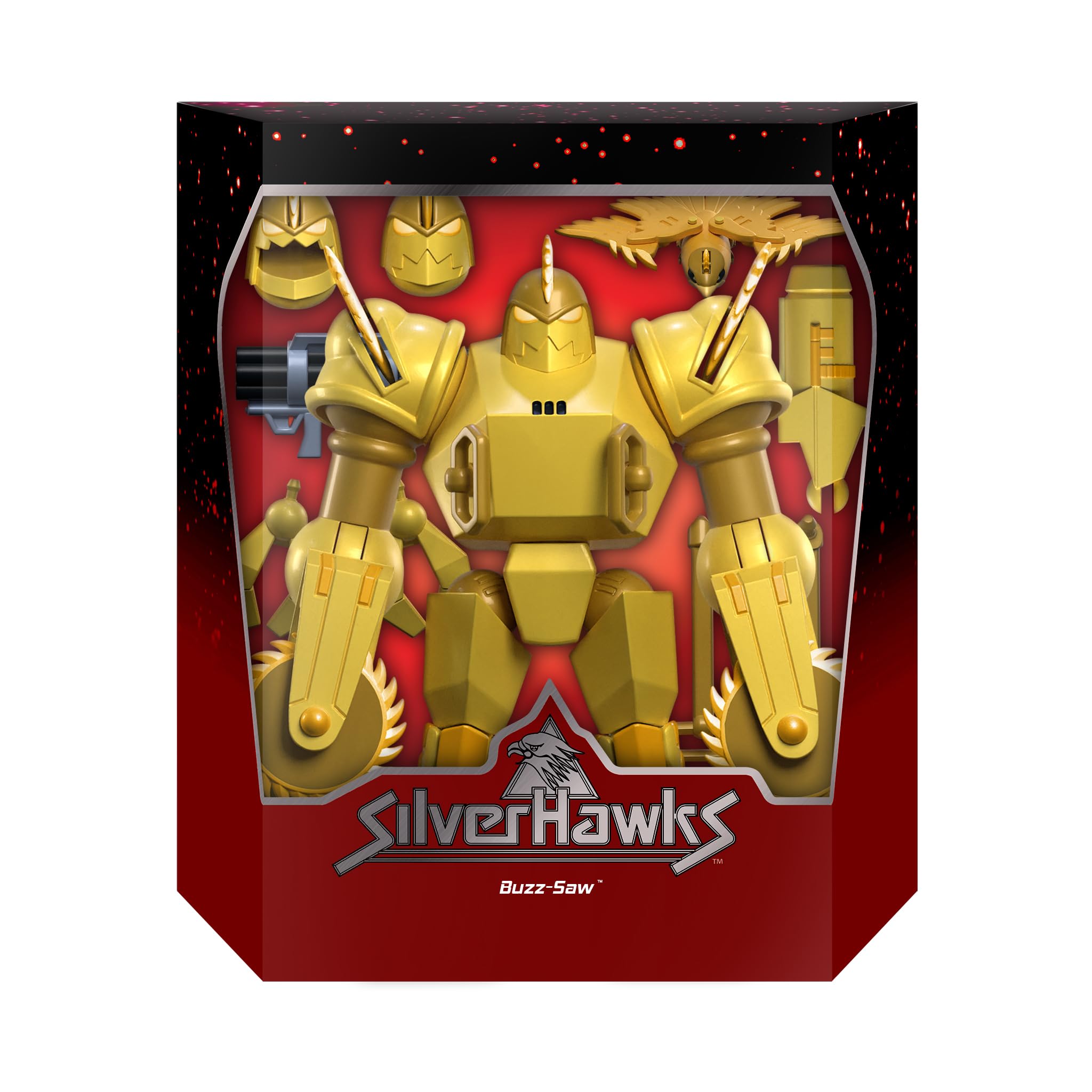Foto 3 pulgar | Figura De Acción Super7 Ultimates! Silverhawks Buzz-saw, 20 Cm - Venta Internacional.