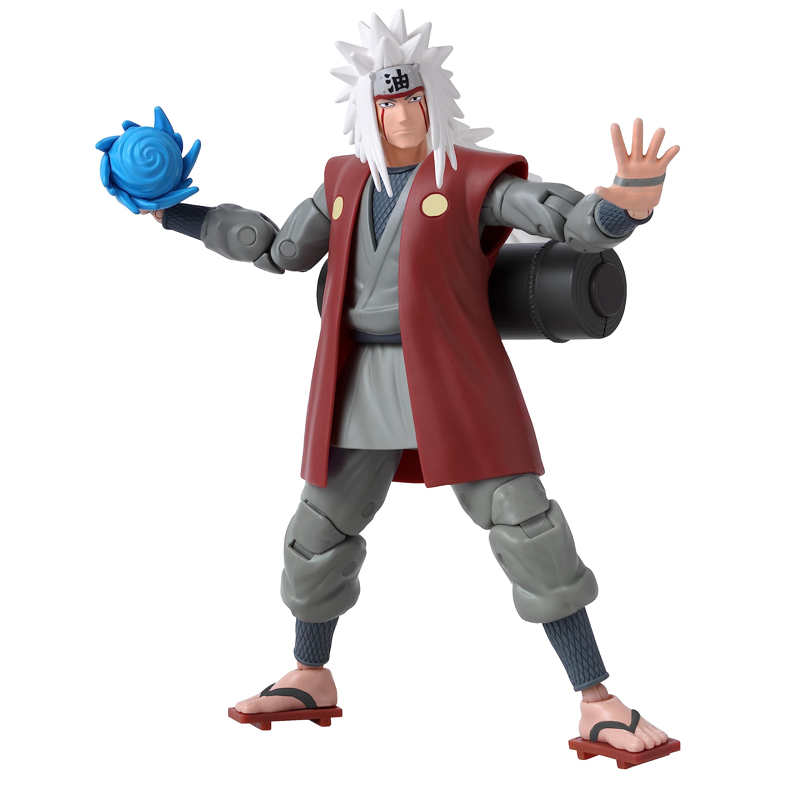 Figura De Acción Anime Heroes Naruto Jiraiya Con Accesorios - Venta Internacional.