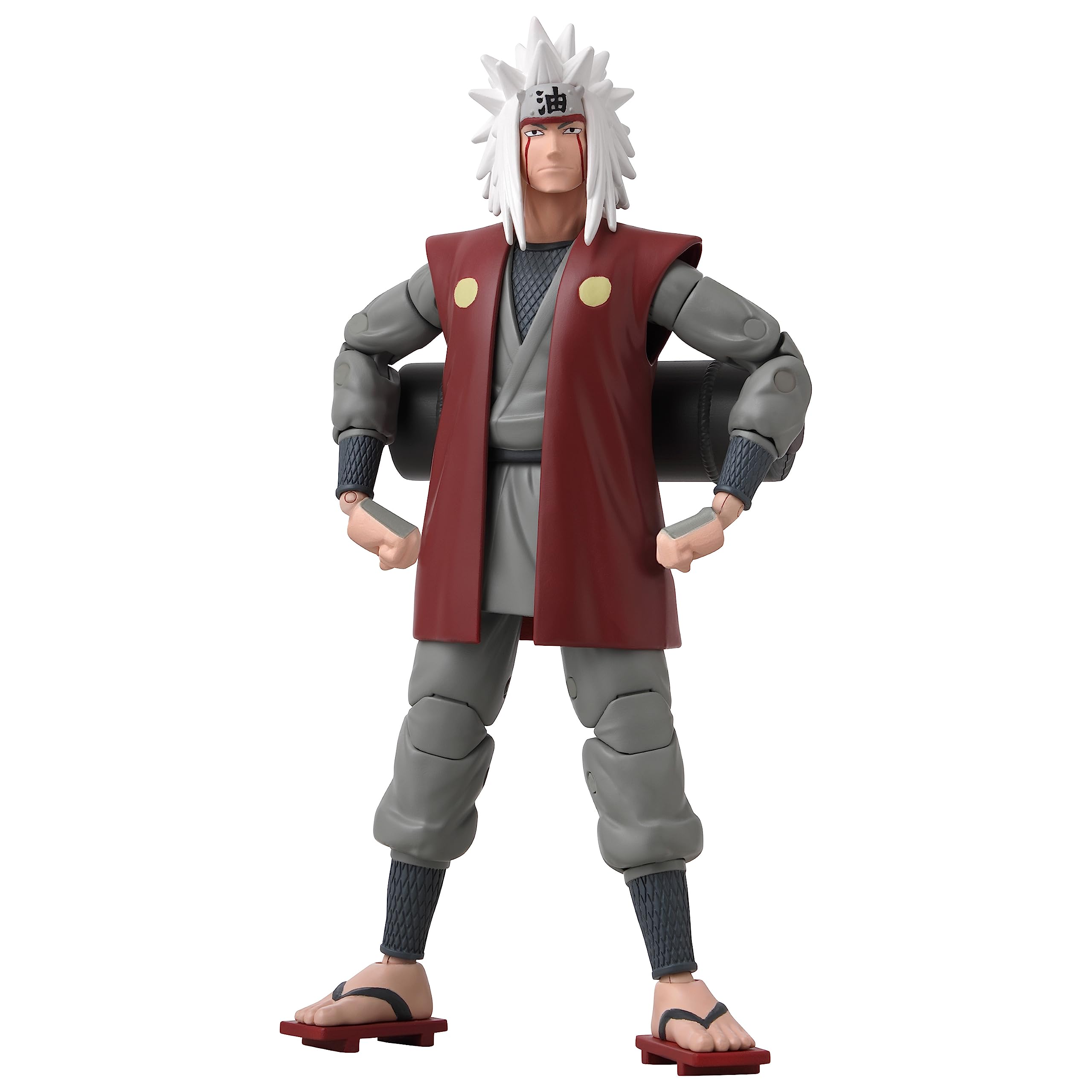 Foto 3 pulgar | Figura De Acción Anime Heroes Naruto Jiraiya Con Accesorios - Venta Internacional.