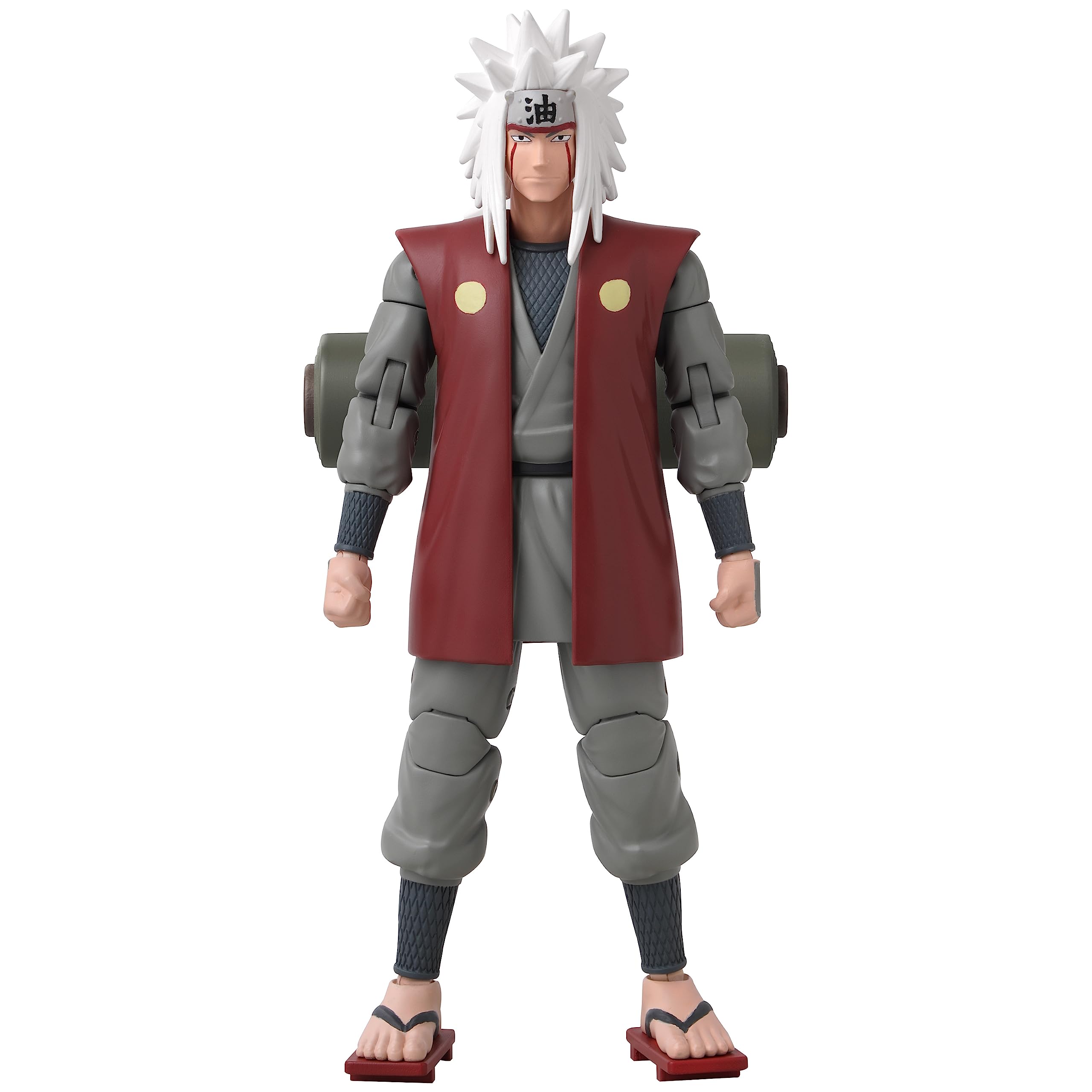 Foto 4 pulgar | Figura De Acción Anime Heroes Naruto Jiraiya Con Accesorios - Venta Internacional.