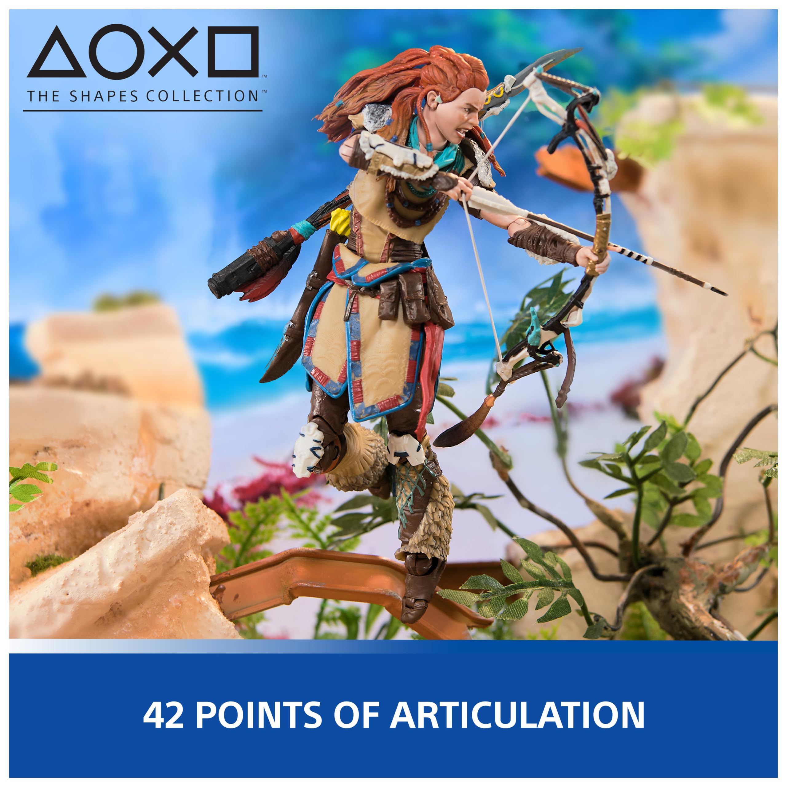 Foto 4 pulgar | Figura De Acción Playstation Horizon Forbidden West Aloy 6'' - Venta Internacional.