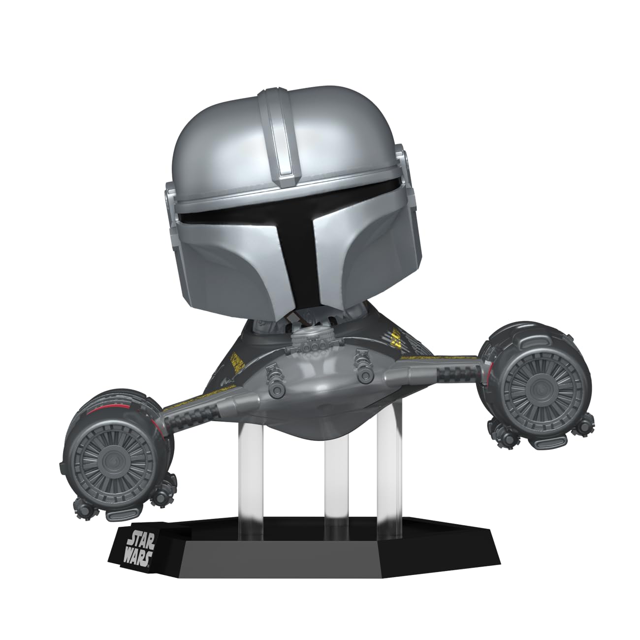 Foto 2 | ¡funko Pop! ¡monta A Super Deluxe The Mandalorian En El N-1 Starfighter - Venta Internacional.