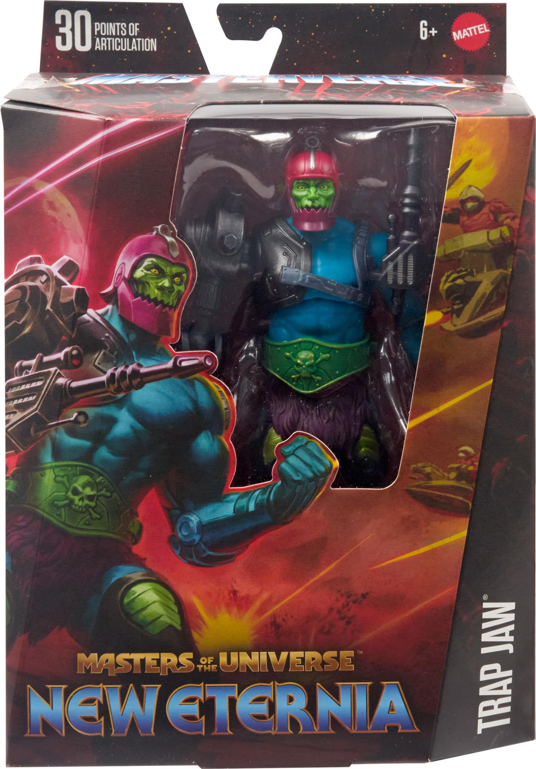 Foto 7 pulgar | Figura De Acción Masters Of The Universe Trap Jaw 18 Cm - Venta Internacional.