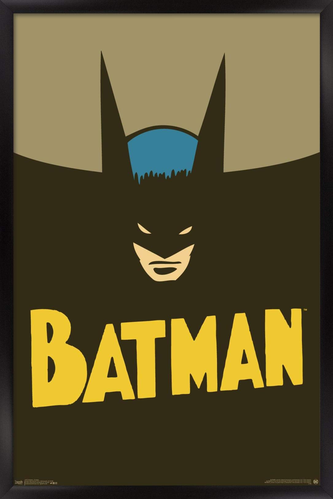 Póster De Pared Trends International Dc Comics Batman Vintage - Venta Internacional.