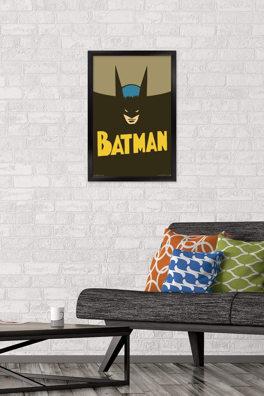 Foto 2 | Póster De Pared Trends International Dc Comics Batman Vintage - Venta Internacional.