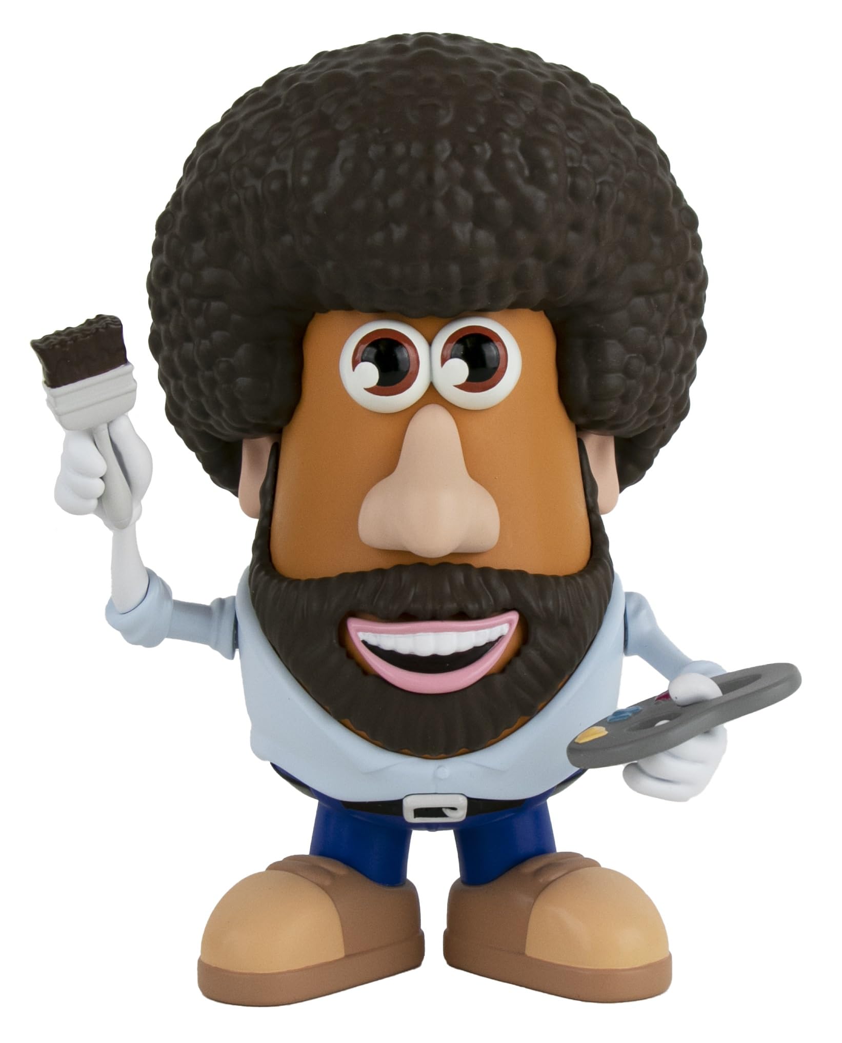 Foto 2 pulgar | Poptaters Super Impulse De Bob Ross Con Forma De Cabeza De Papa Con 15 Piezas - Venta Internacional.