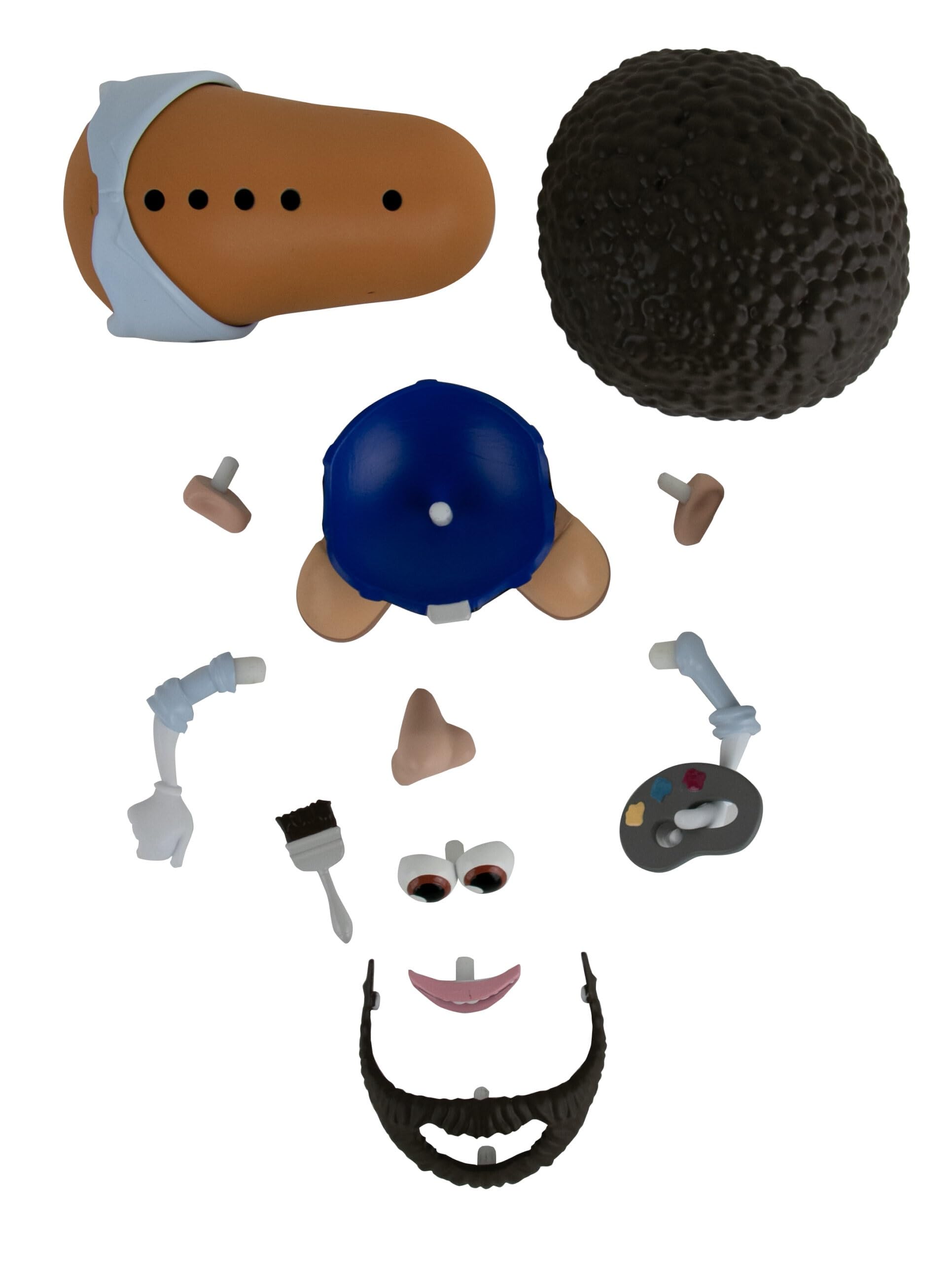 Foto 3 pulgar | Poptaters Super Impulse De Bob Ross Con Forma De Cabeza De Papa Con 15 Piezas - Venta Internacional.