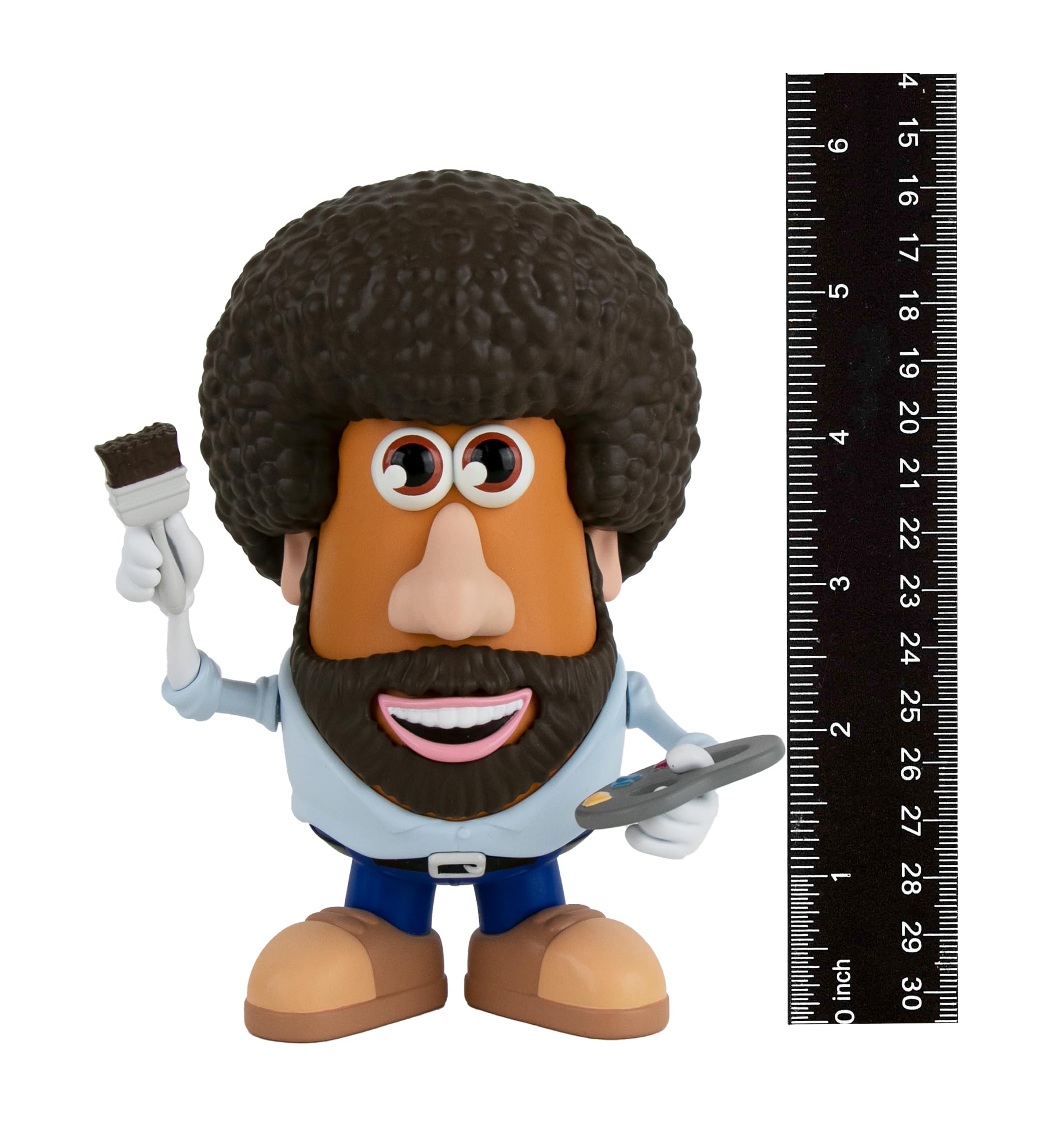 Foto 5 pulgar | Poptaters Super Impulse De Bob Ross Con Forma De Cabeza De Papa Con 15 Piezas - Venta Internacional.