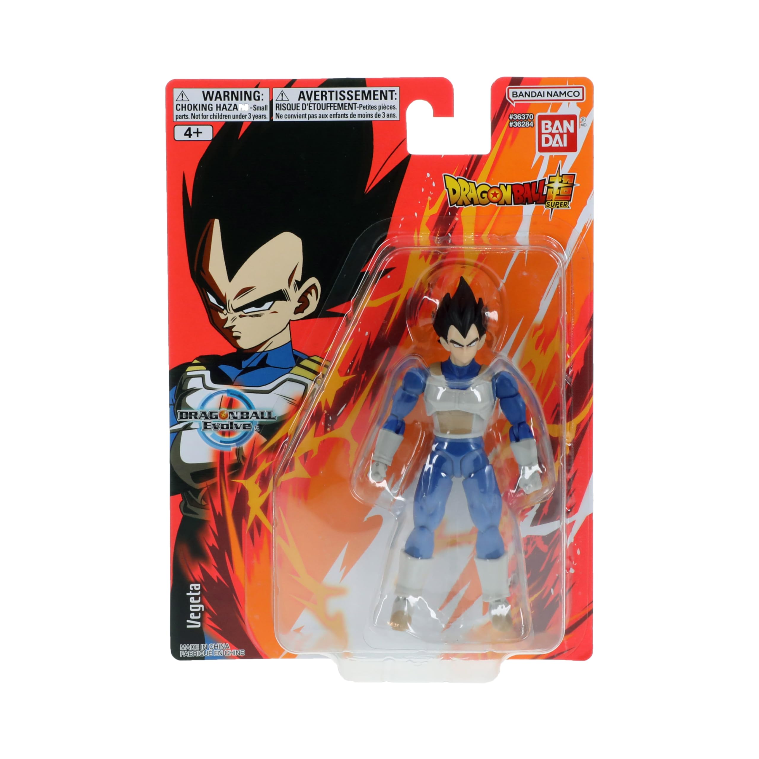 Foto 4 pulgar | Figura De Acción Bandai Dragon Ball Super Evolve Vegeta De 5 Pulgadas - Venta Internacional.