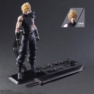 Foto 4 | Figura De Acción Square Enix Final Fantasy Vii Rebirth Cloud Strife - Venta Internacional.