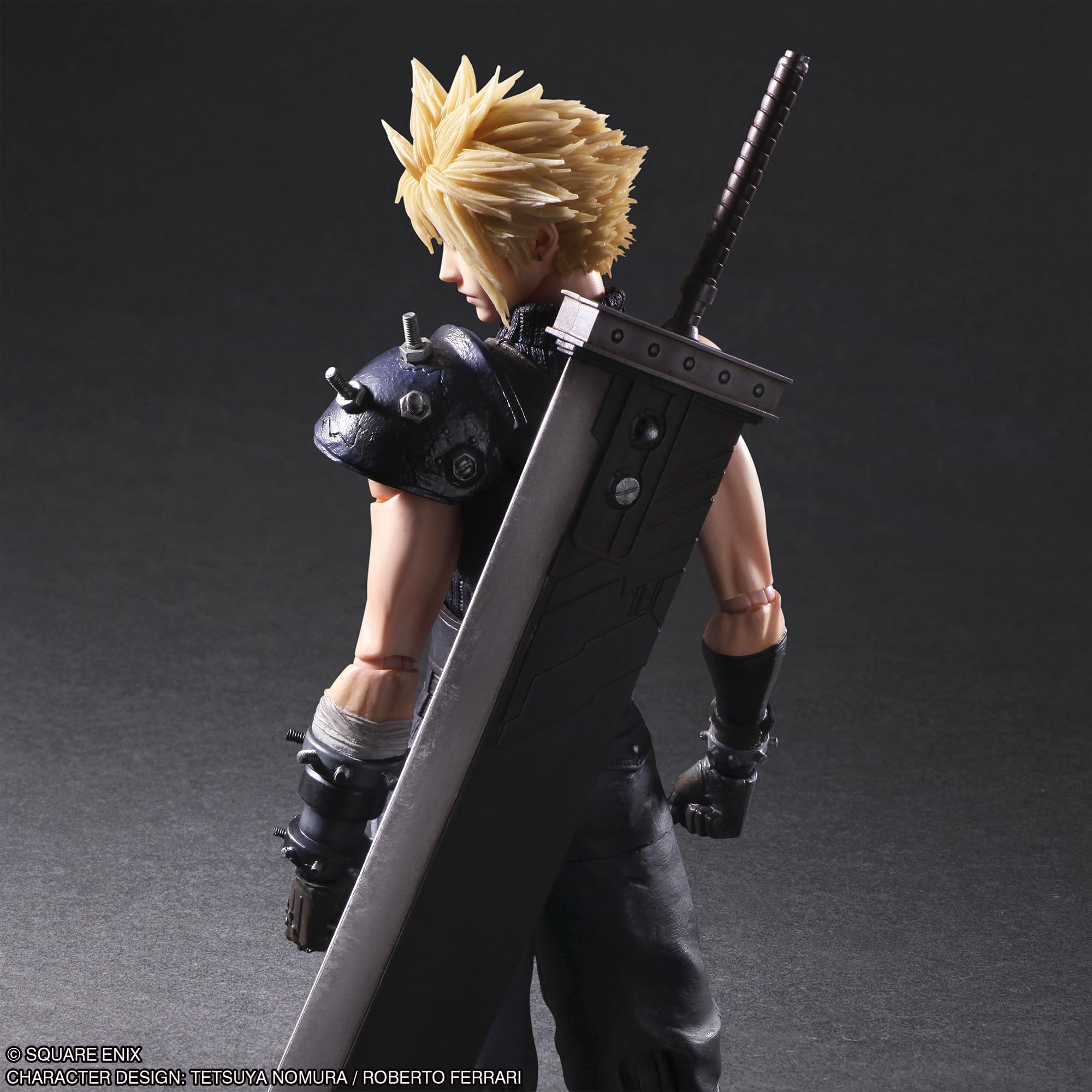 Foto 8 pulgar | Figura De Acción Square Enix Final Fantasy Vii Rebirth Cloud Strife - Venta Internacional.