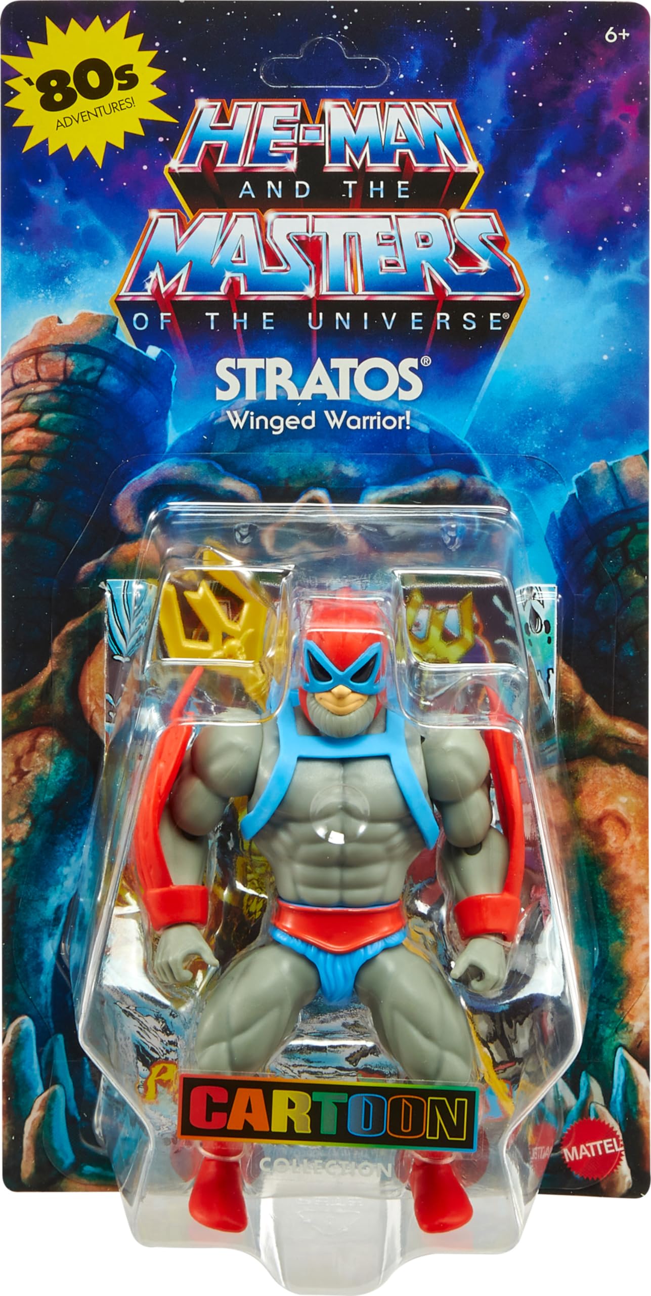 Foto 7 pulgar | Figura De Acción Mattel Masters Of The Universe Stratos 14 Cm - Venta Internacional.