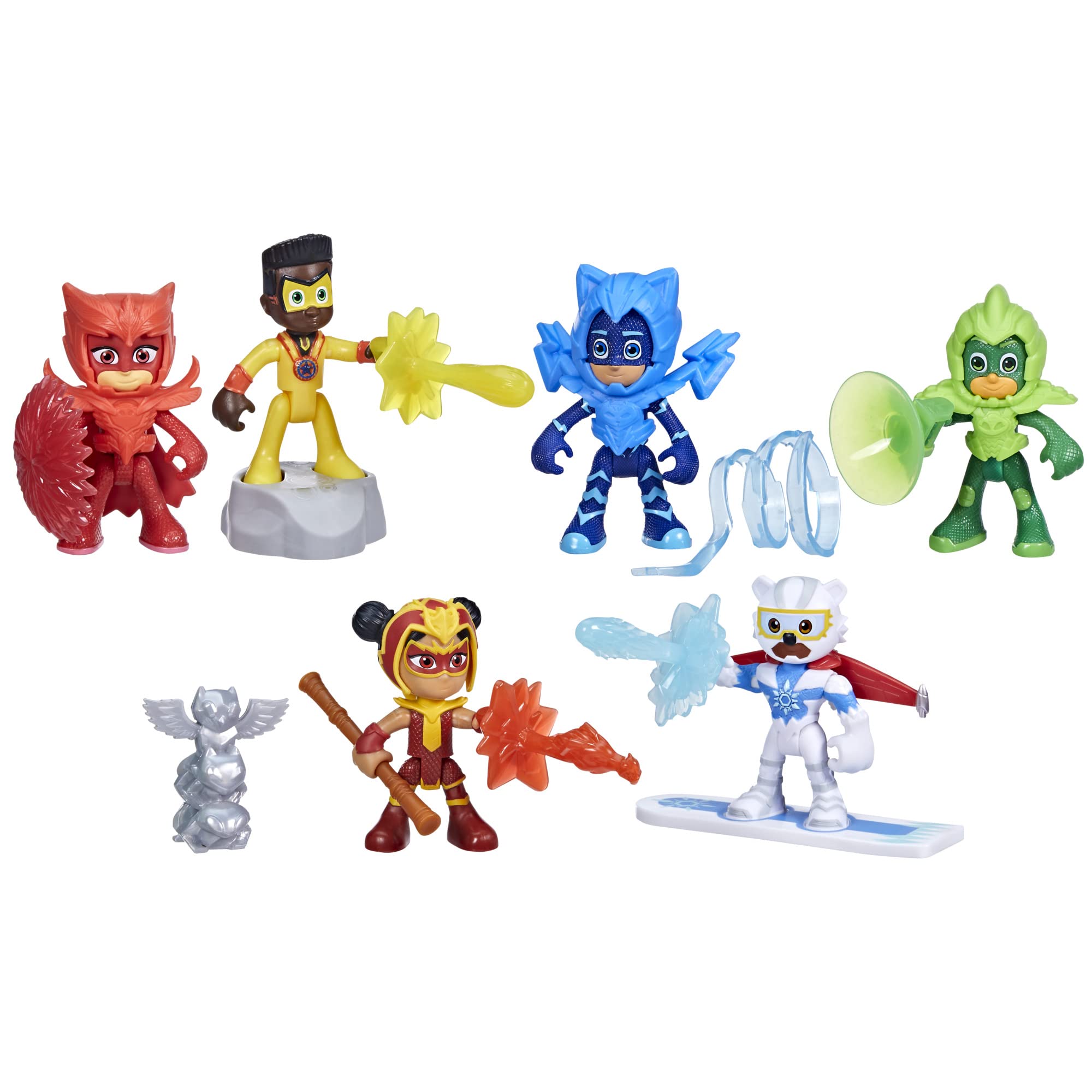 Foto 3 pulgar | Set De Figuras Pj Masks Power Heroes Meet The Power Heroes - Venta Internacional.