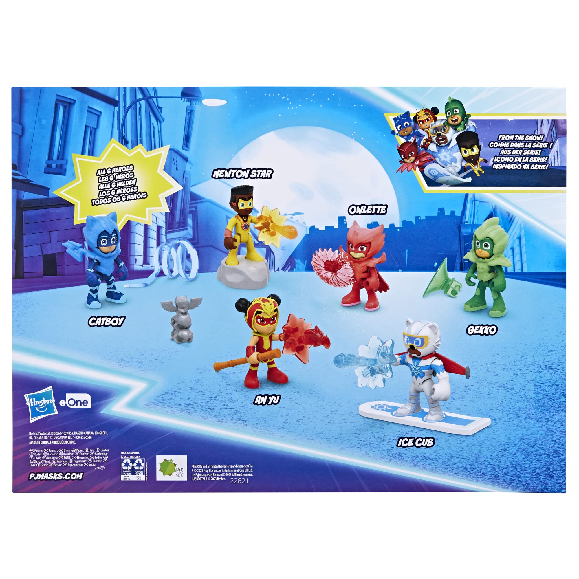 Foto 5 pulgar | Set De Figuras Pj Masks Power Heroes Meet The Power Heroes - Venta Internacional.