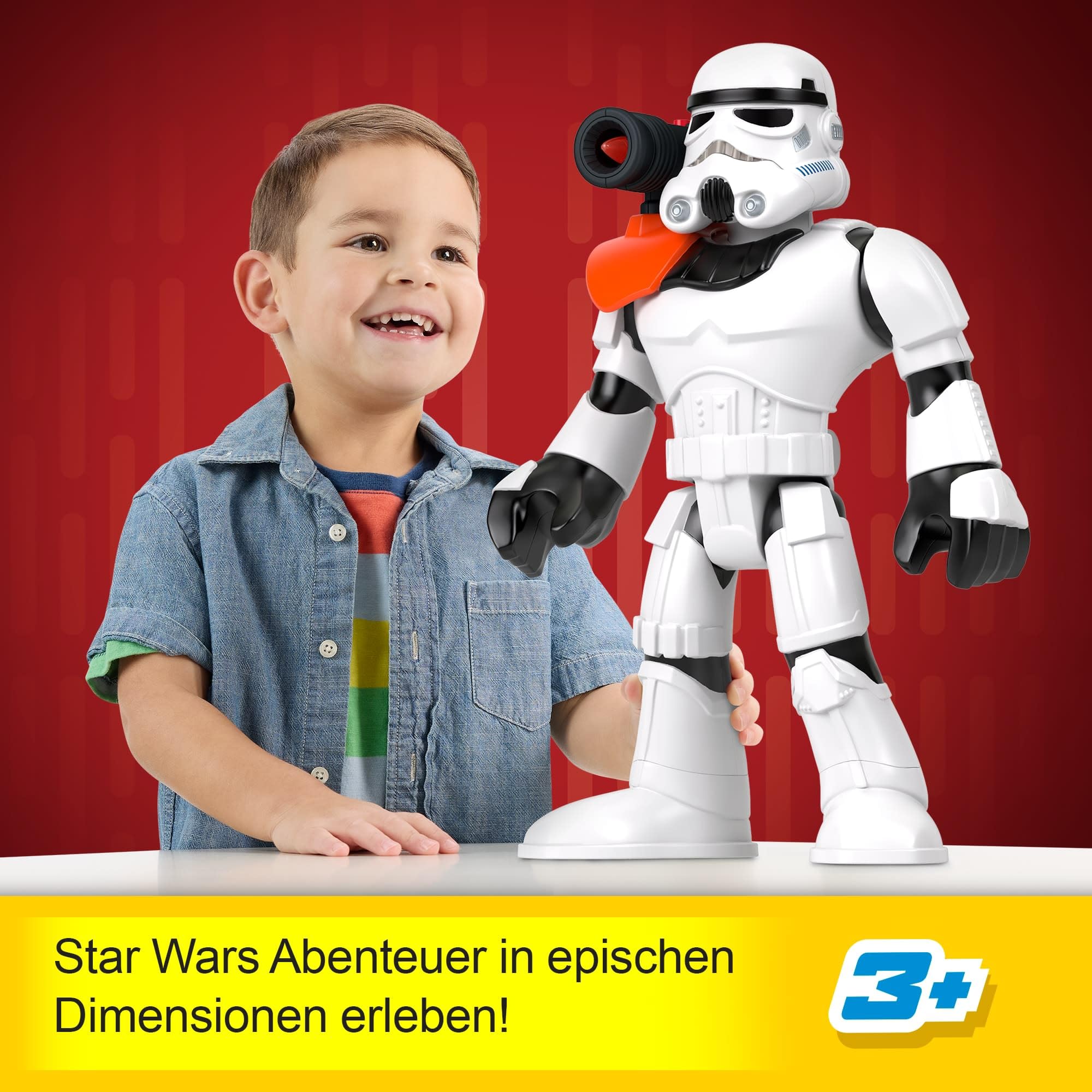 Foto 3 pulgar | Figura De Juguete Fisher-price Imaginext Star Wars Stormtrooper Xxl - Venta Internacional.