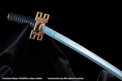 Foto 5 | Espada Nichirin Proplica Muichiro Tokito Demon Slayer 1/1 - Venta Internacional.