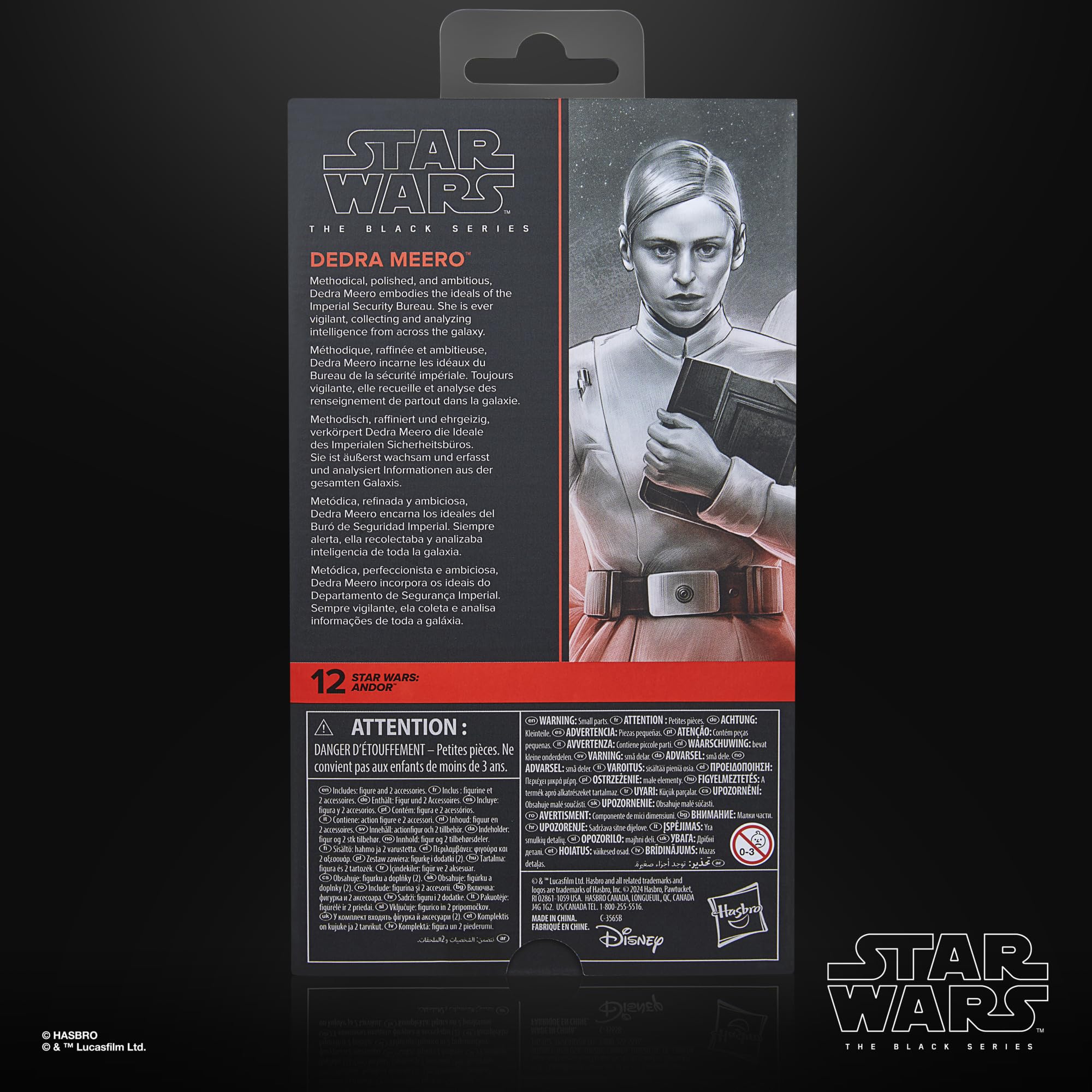 Foto 5 pulgar | Figura De Acción Star Wars The Black Series Dedra Meero, Andor 15 Cm - Venta Internacional.