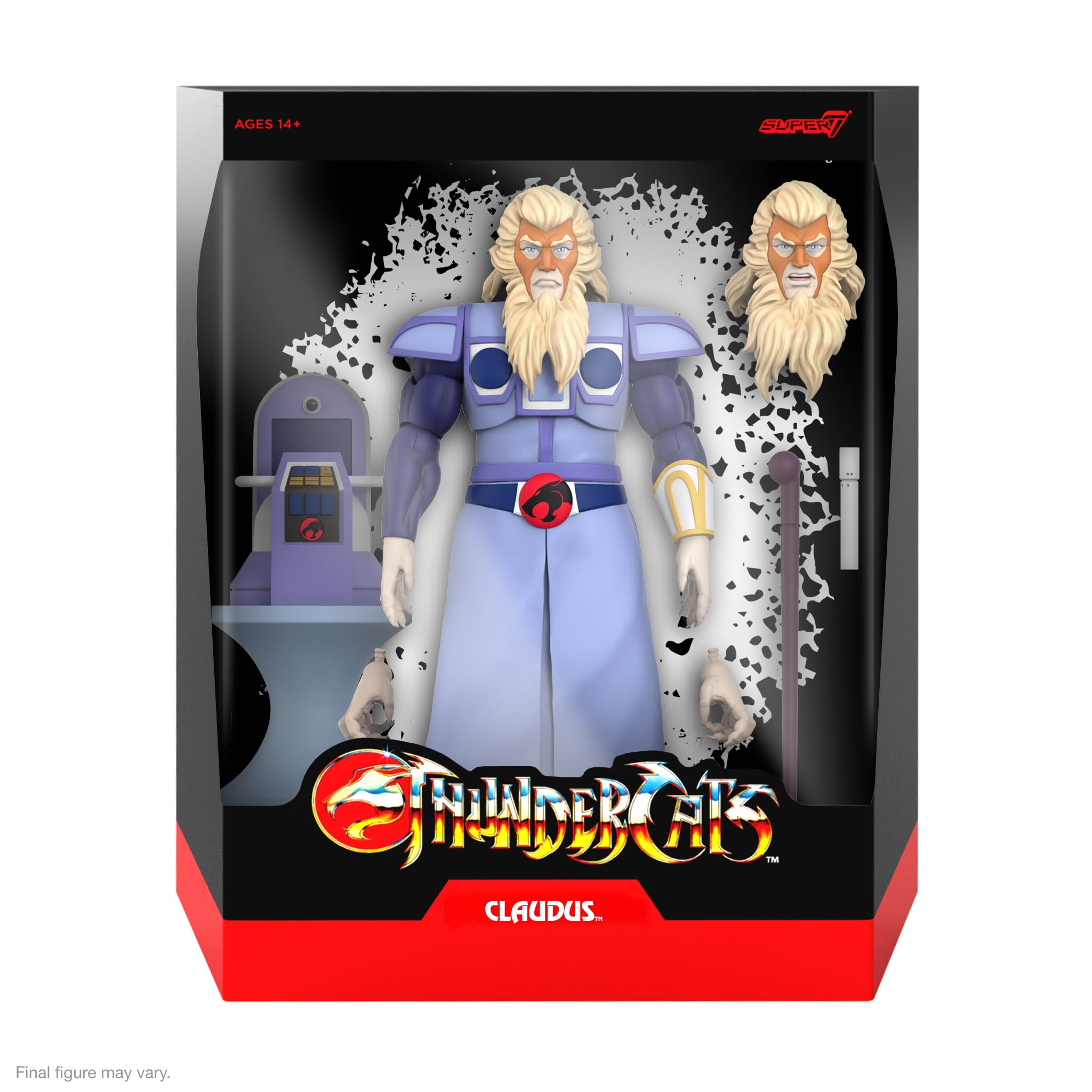 Foto 3 pulgar | Figura De Acción Super7 Thundercats Ultimates! ¡once, Claudus! - Venta Internacional.