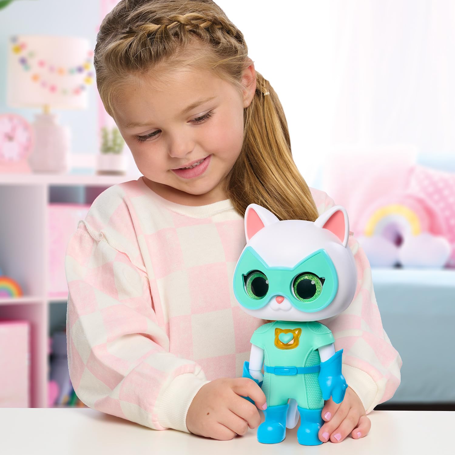 Foto 3 pulgar | Figura De Juguete Just Play Disney Junior Superkitties Cat-tastic - Venta Internacional.