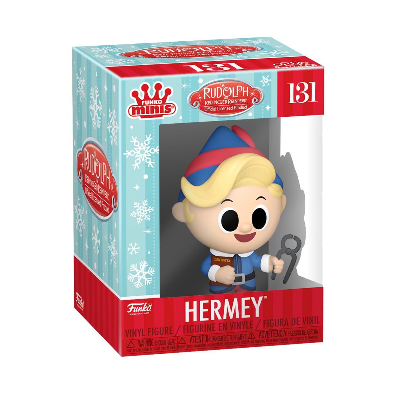 Foto 4 pulgar | Figura Funko Pop! Minis: Holiday Rudolph, El De La Nariz Roja - Venta Internacional.